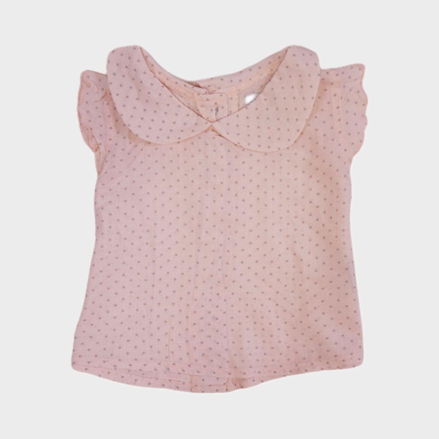 Blouse Rose - 6 mois