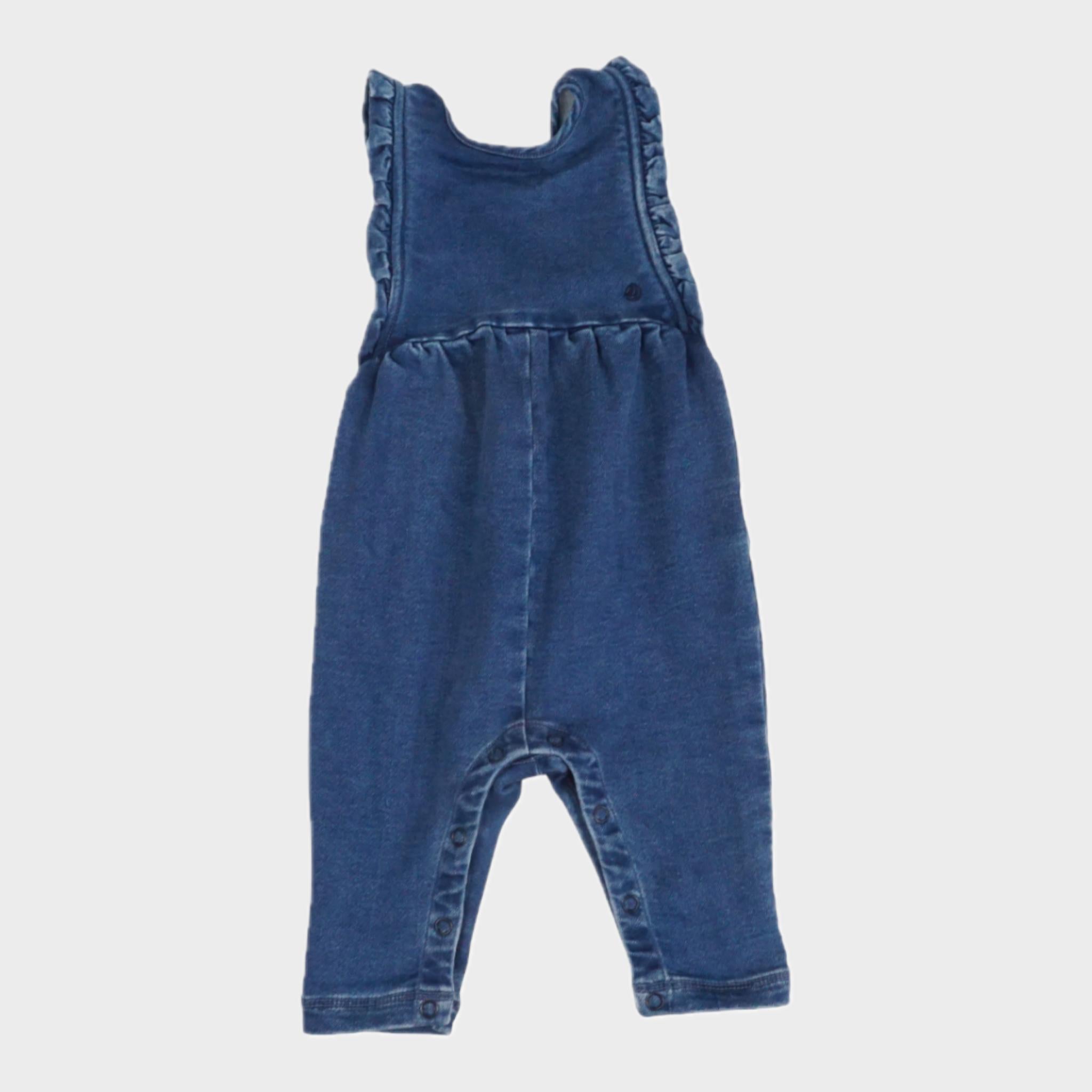 Salopette Bleu - 6 mois