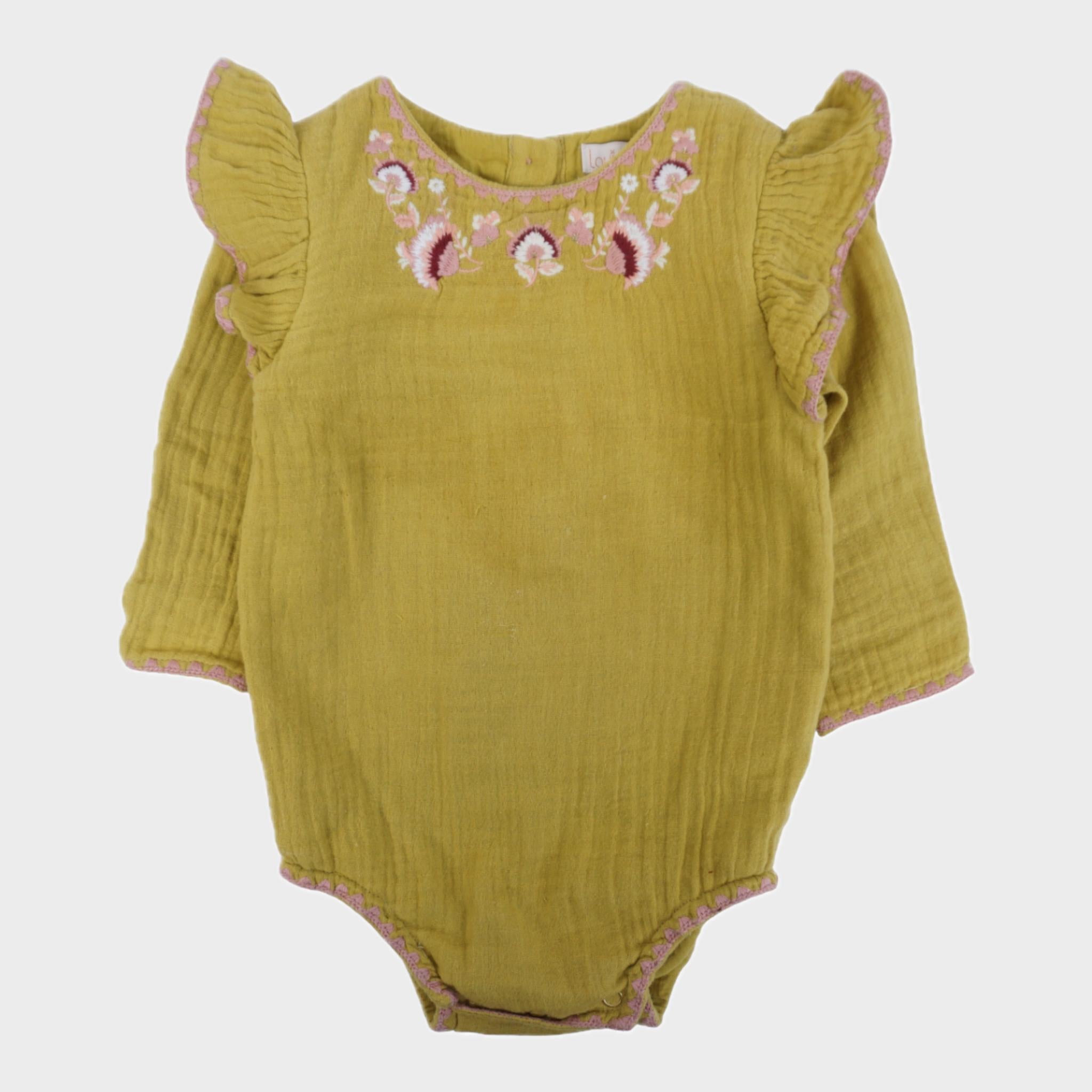 Barboteuse Miel - 6/12 mois