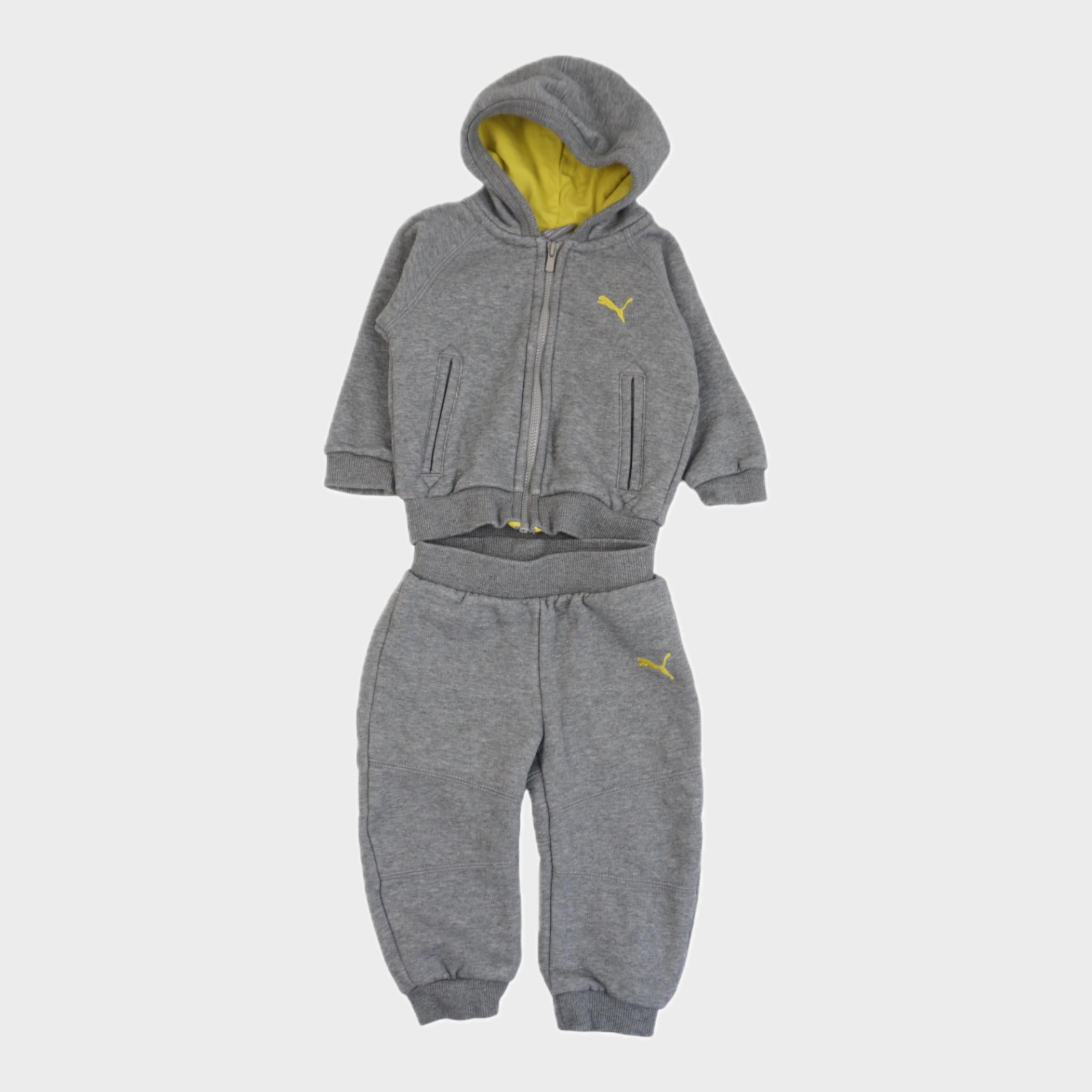 Ensemble Gris - 3/6 mois