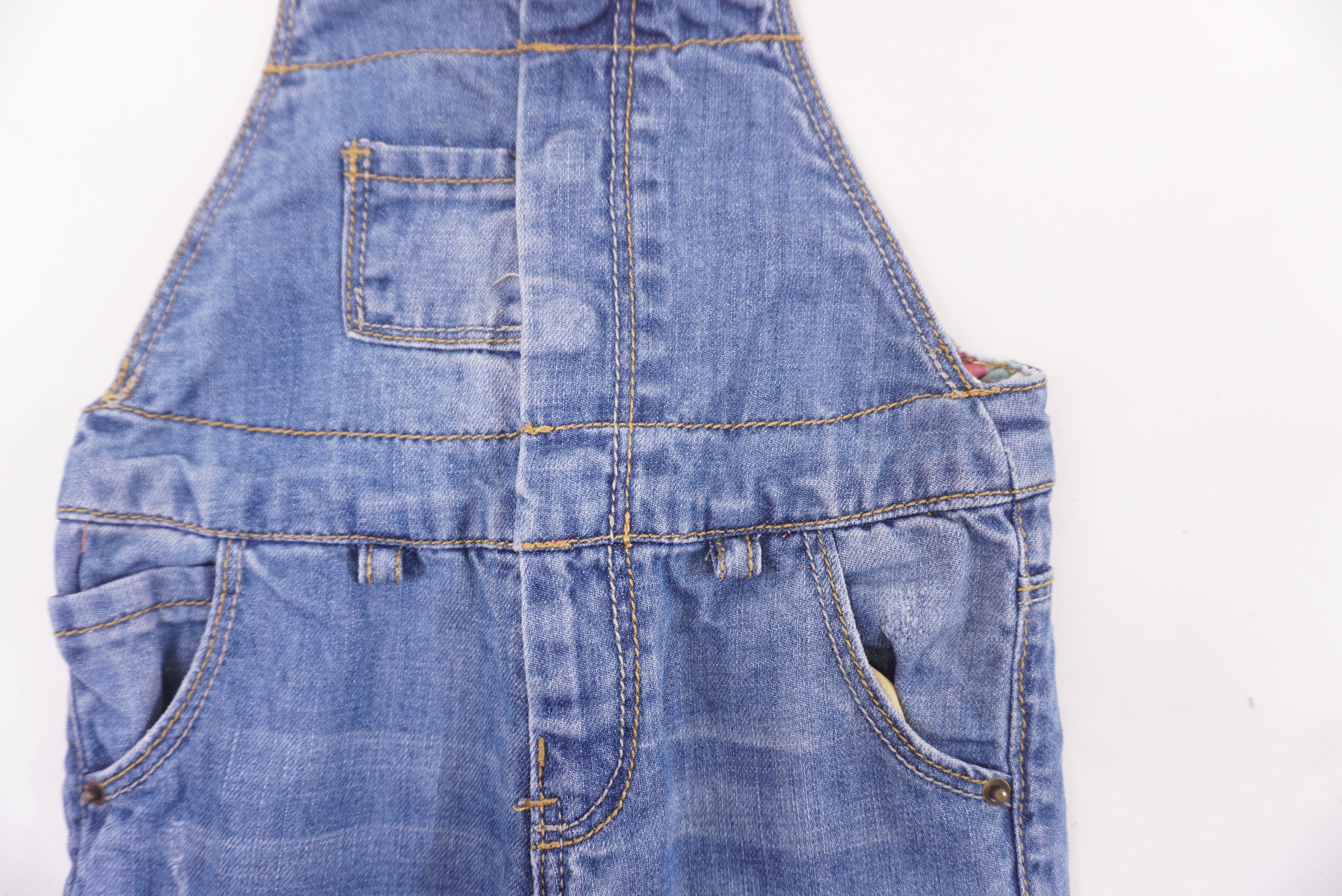 Salopette Bleu - 9/12 mois