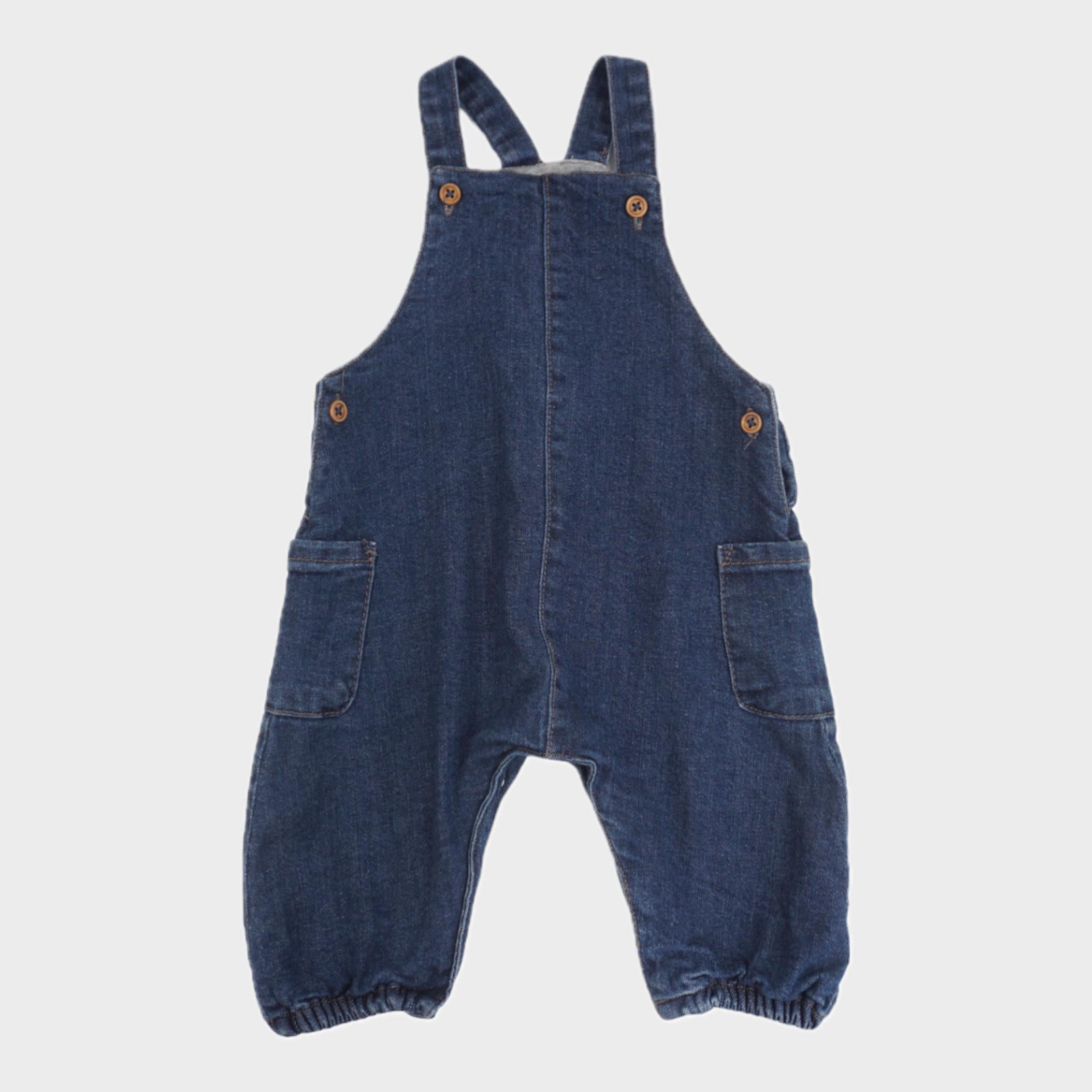 Salopette Bleu - 1 mois