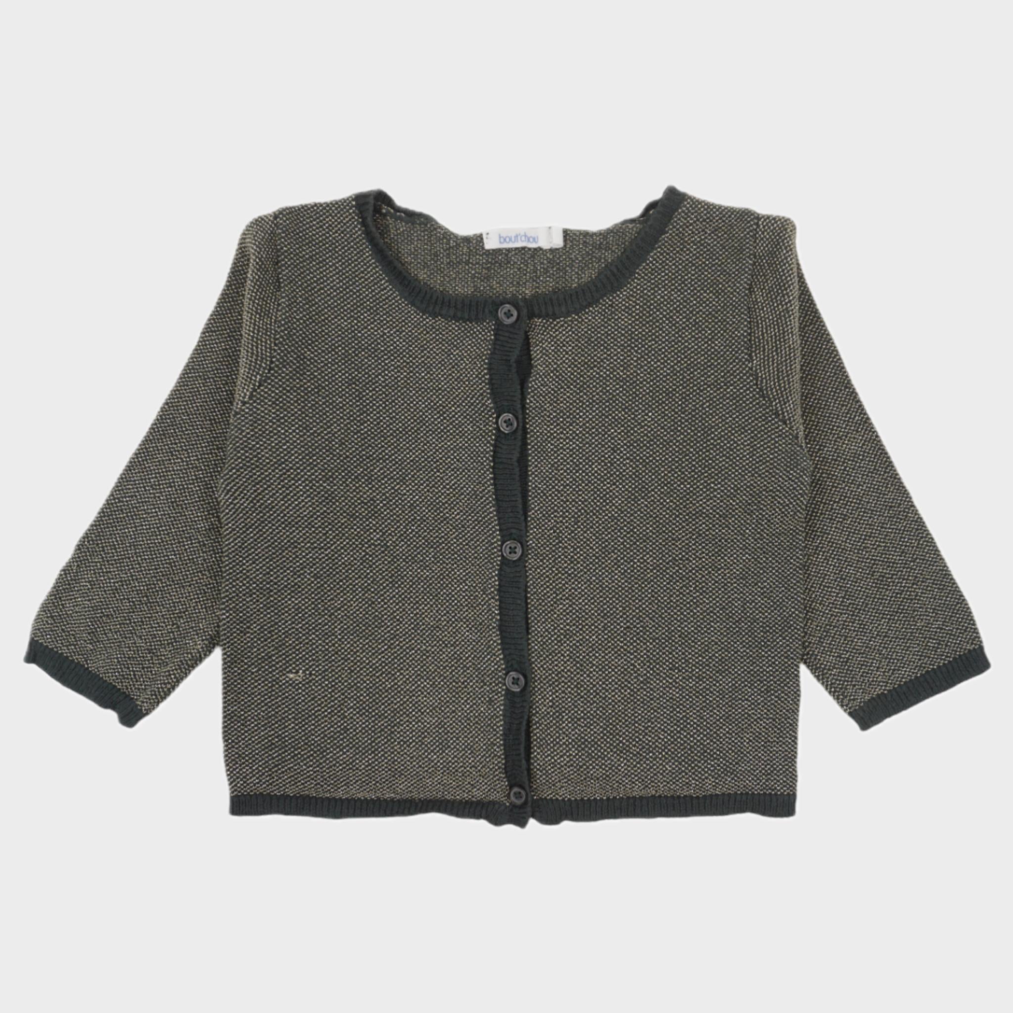 Gilet Vert - 12 mois