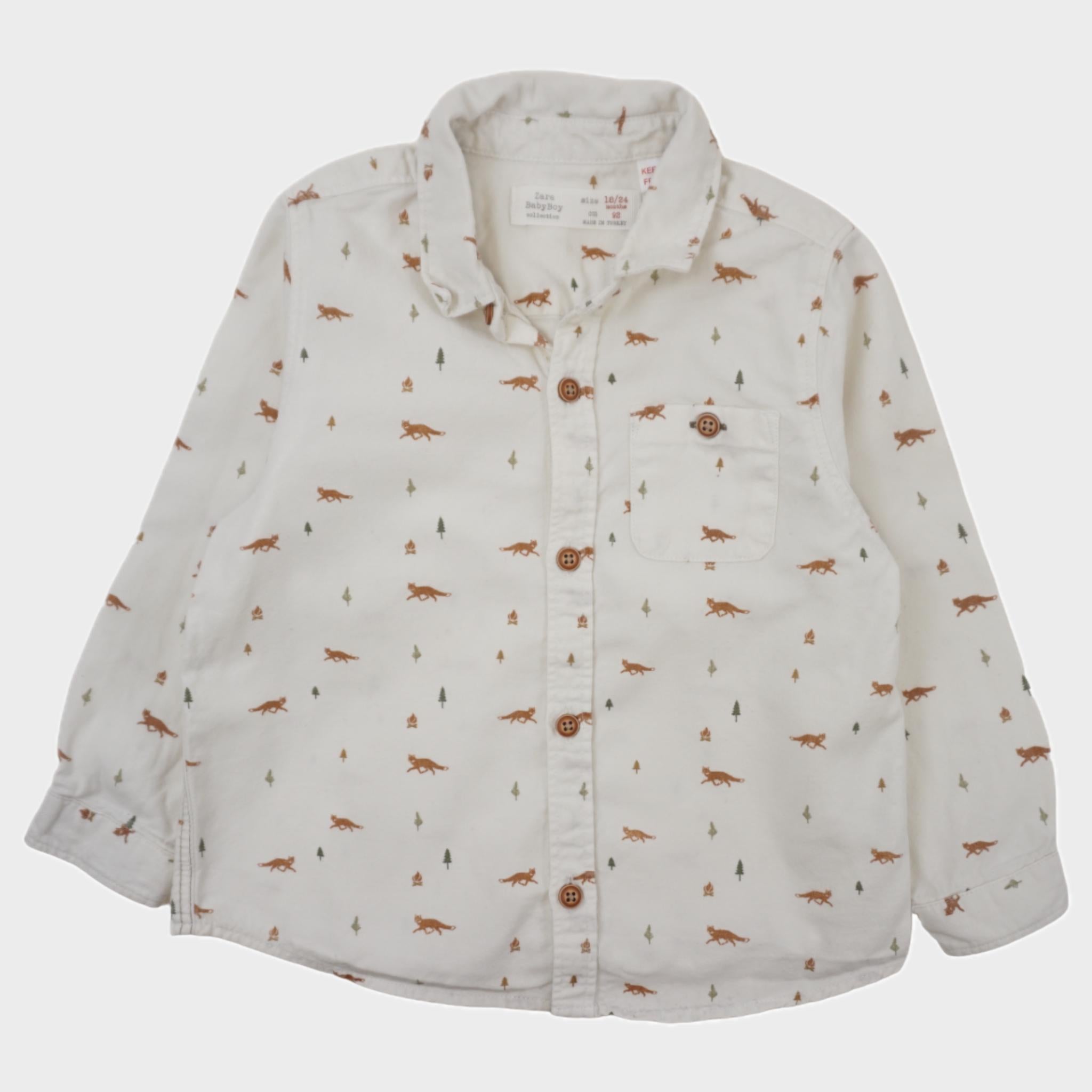 Chemise Ecru - 18/24 mois