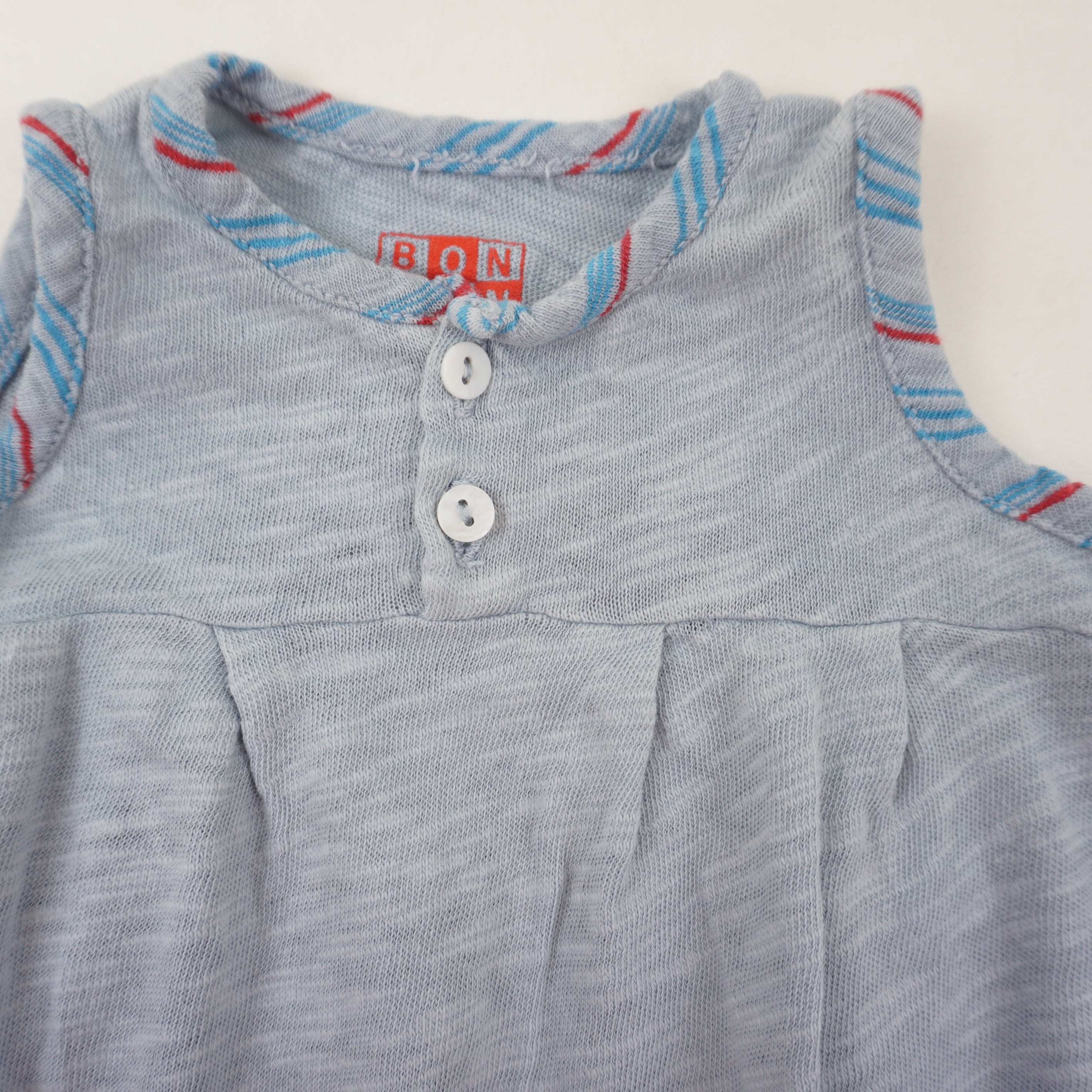 Barboteuse Bleu - 3 mois