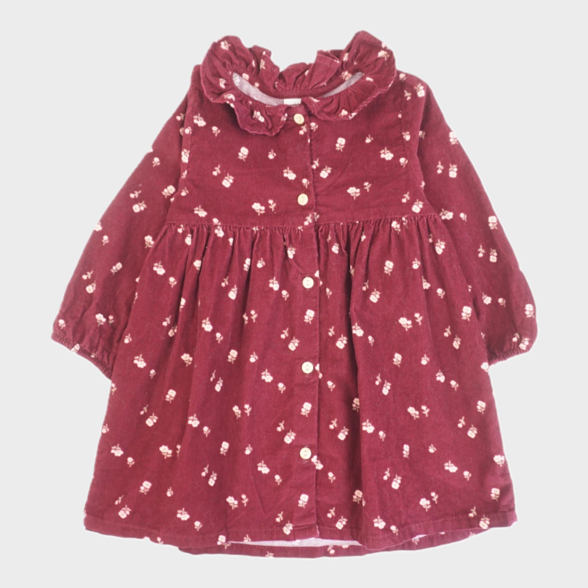 Robe Bordeaux - 12 mois