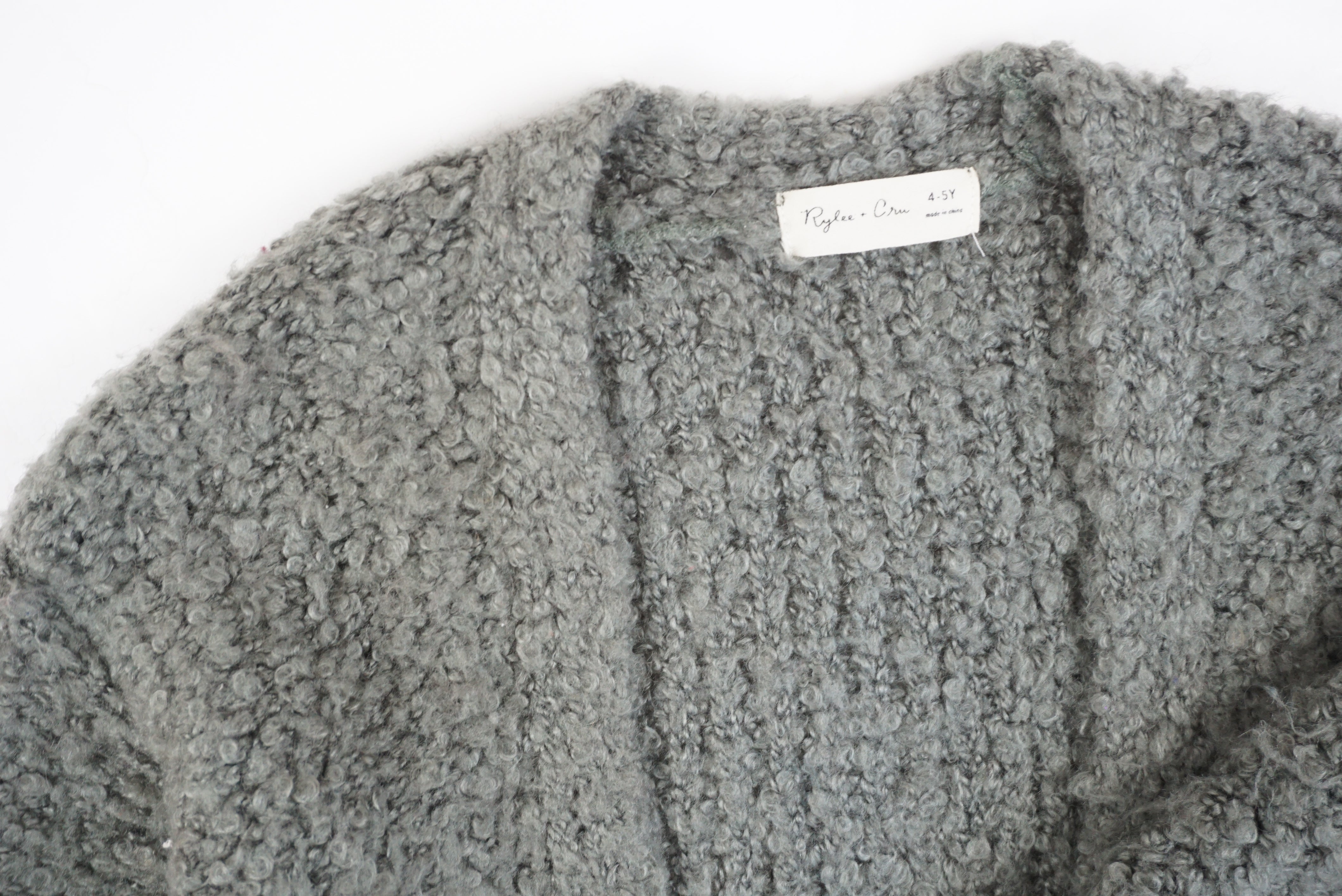 Gilet Gris - 4/5 ans