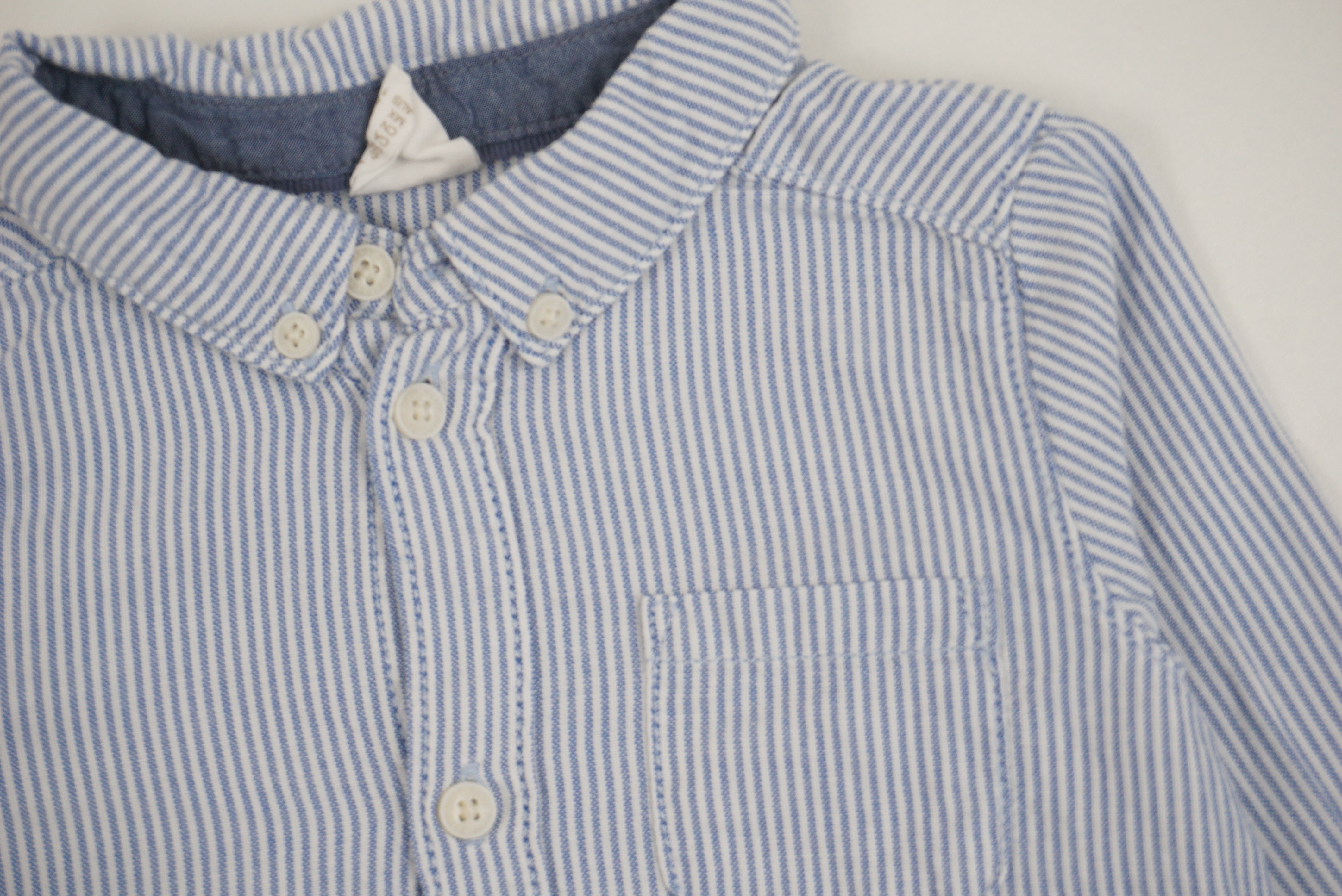 Chemise Bleu - 9/12 mois