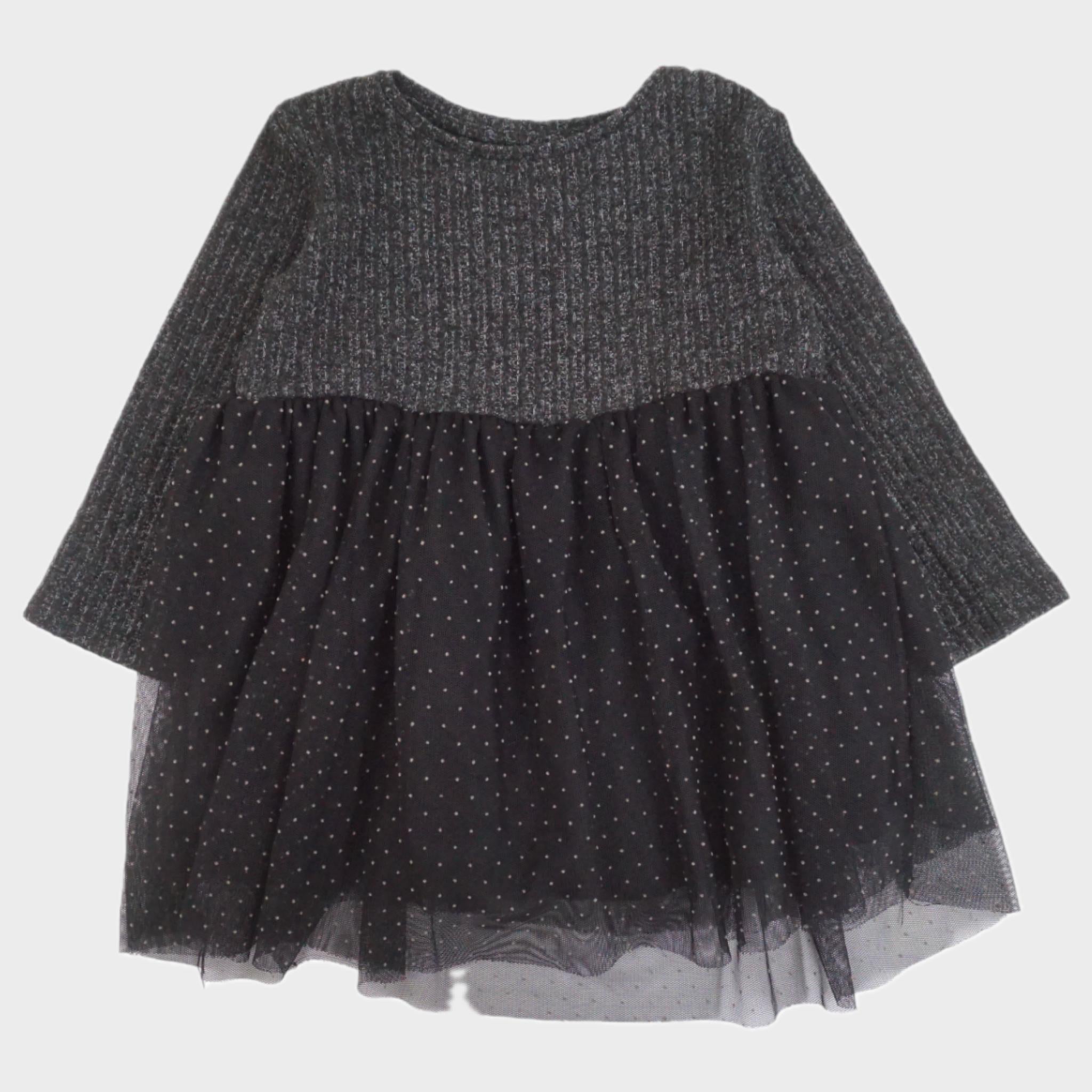 Robe Noir - 12/18 mois