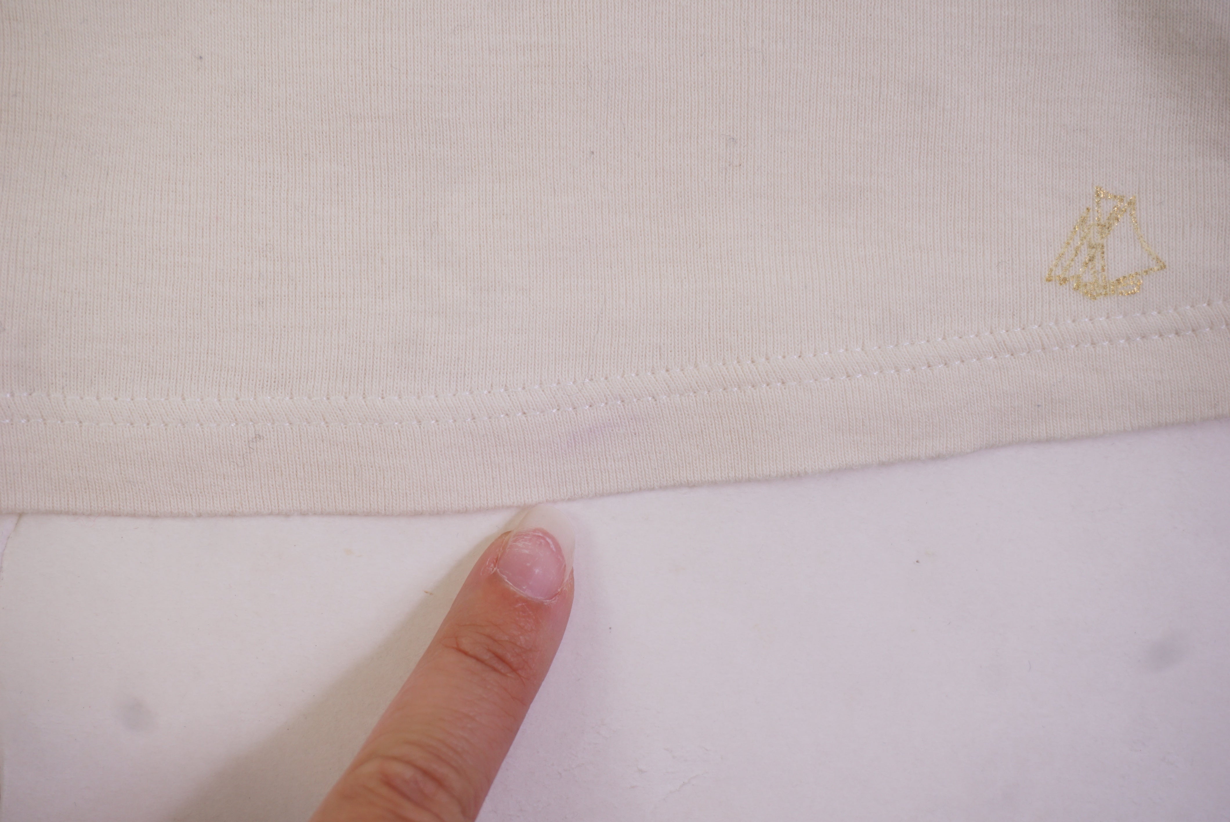 T-shirt Crème - 6 mois