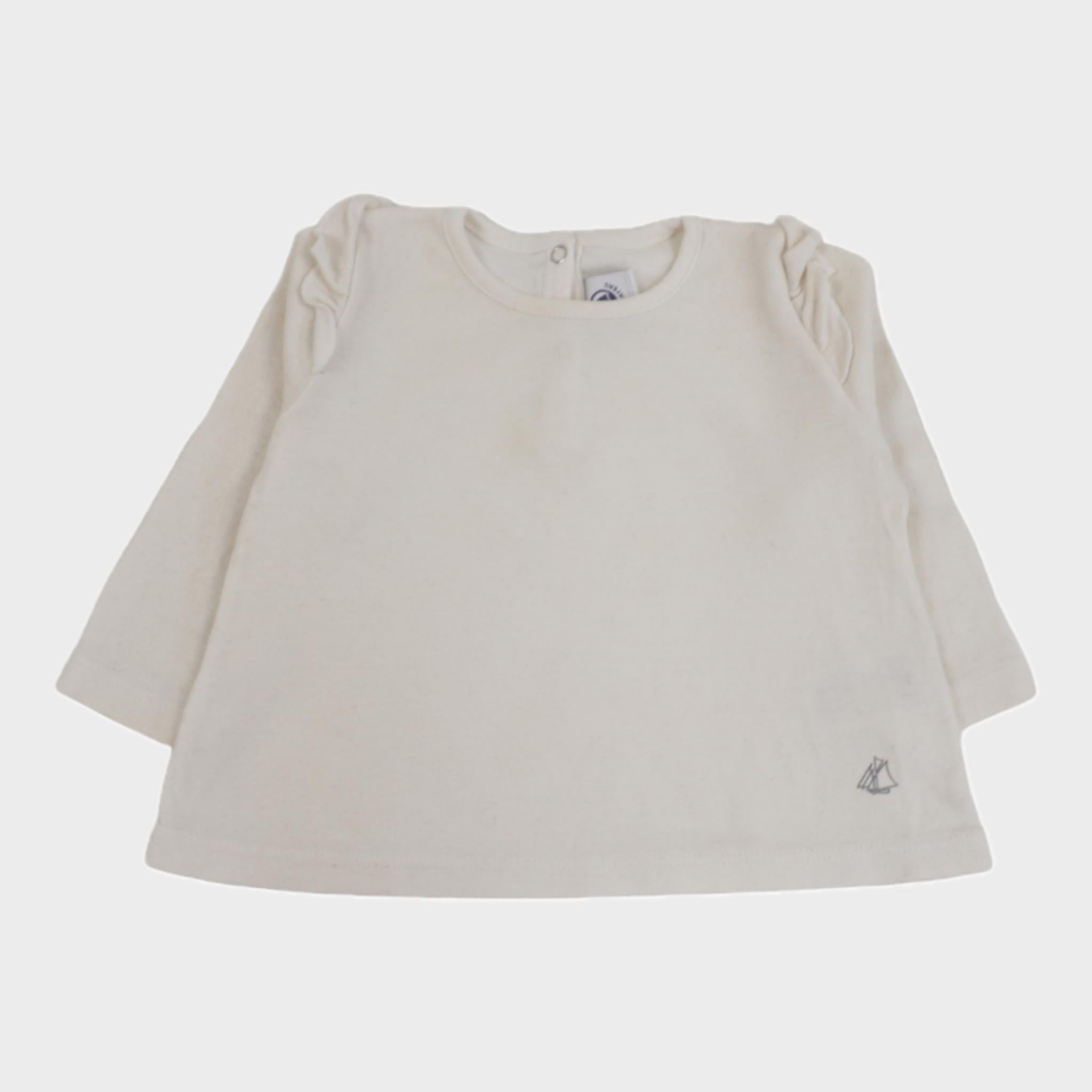 T-shirt Ecru - 6 mois