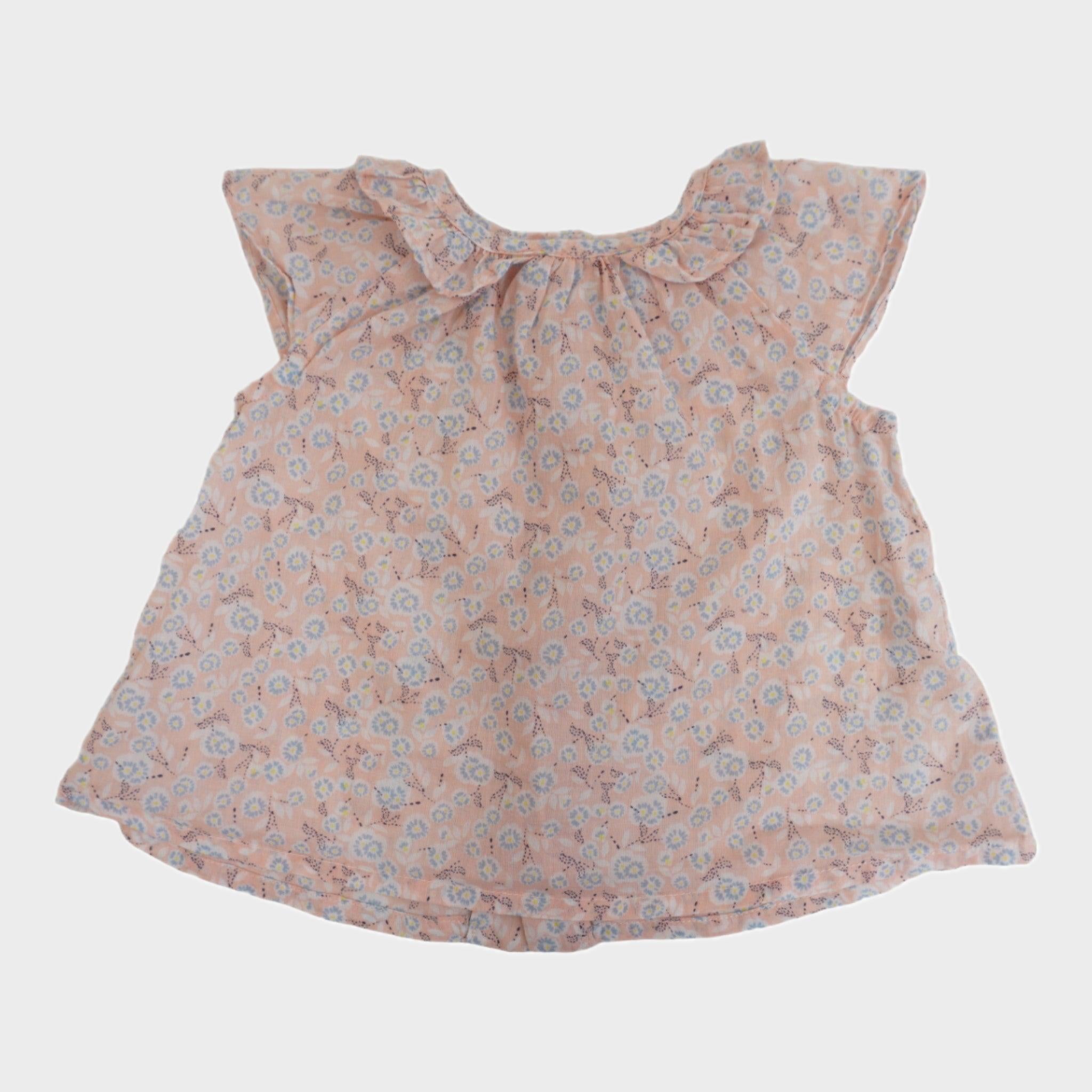 Blouse Rose - 3 mois