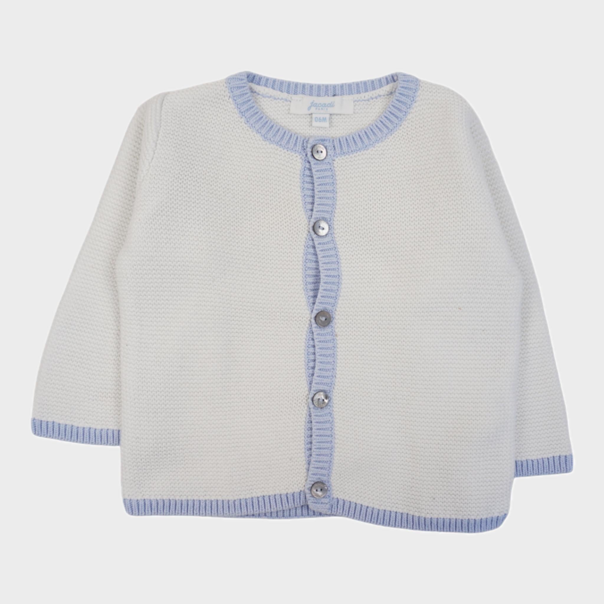 Gilet Blanc - 6 mois