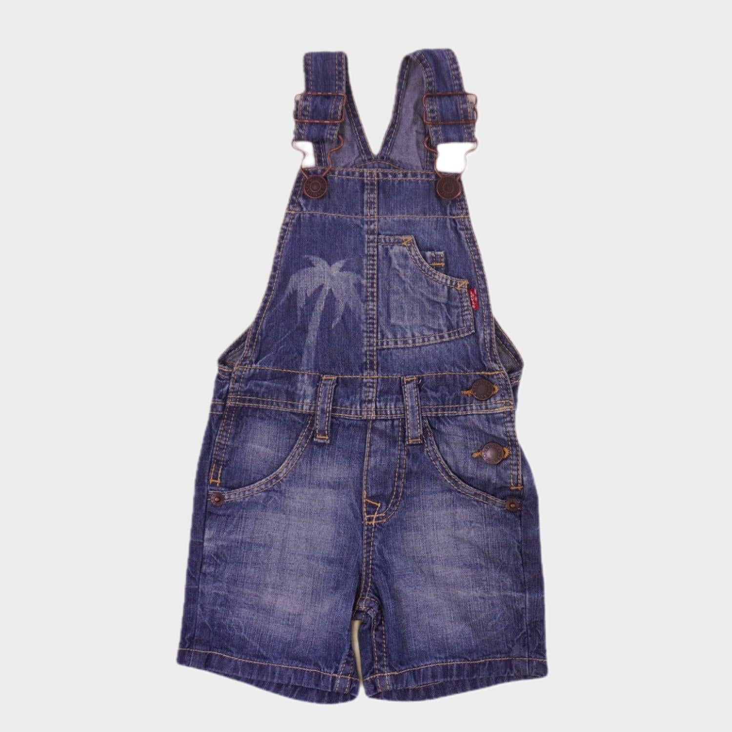 Salopette Bleu - 6 mois