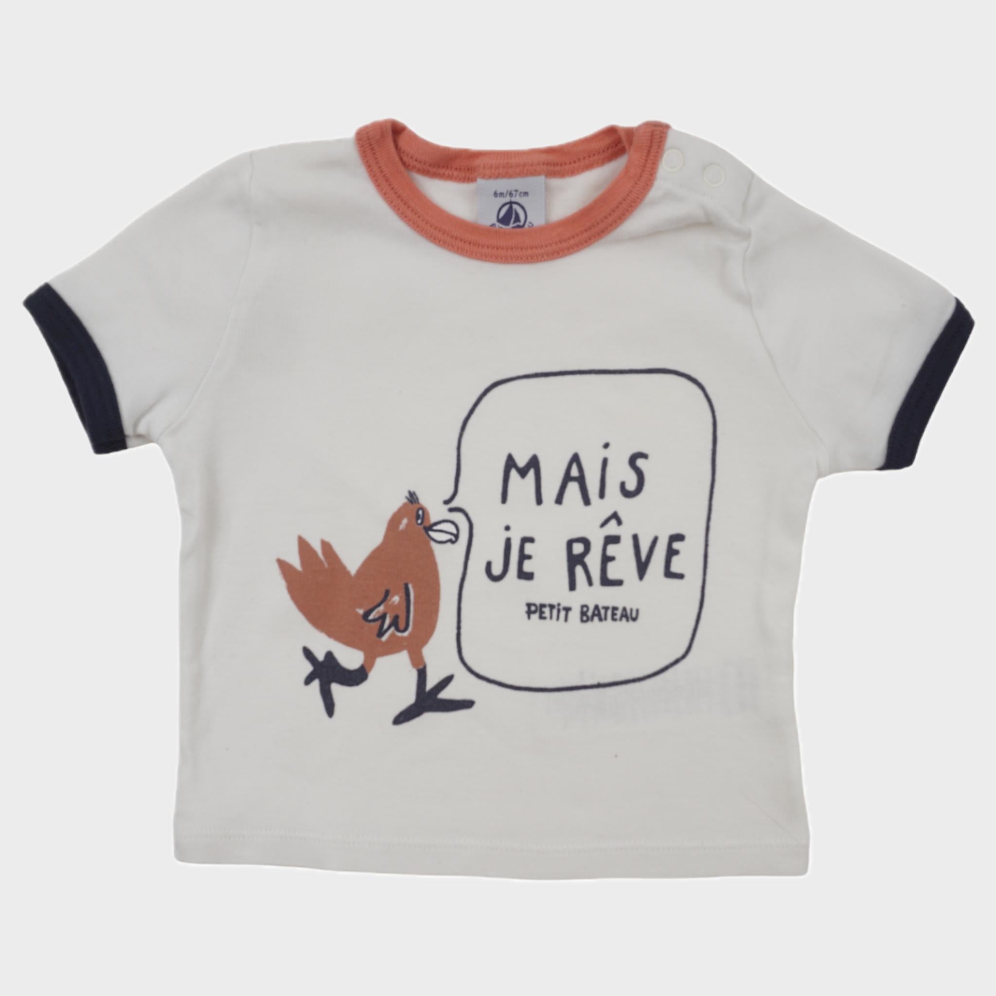 T-shirt Multicolore - 6 mois