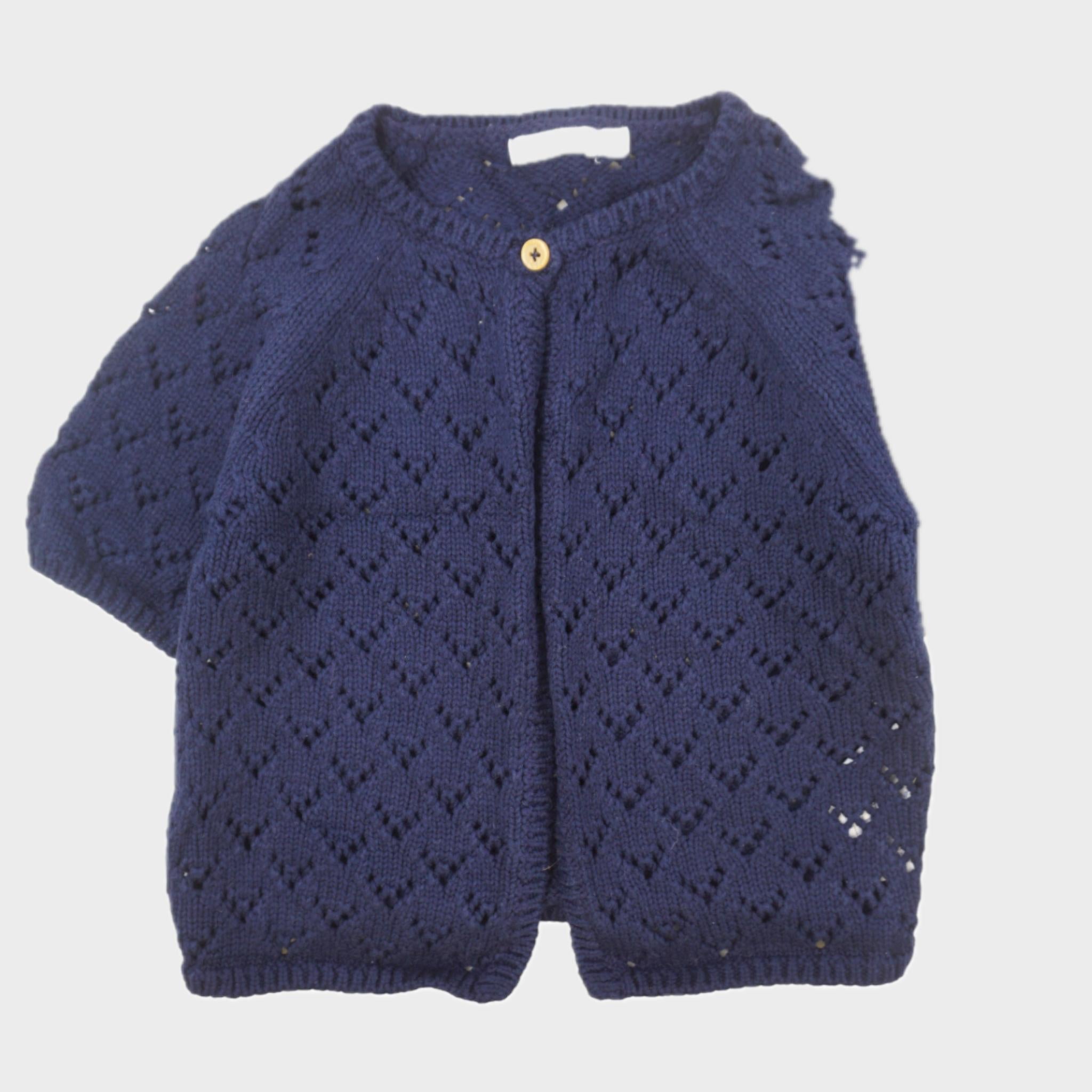 Gilet Bleu - 18 mois