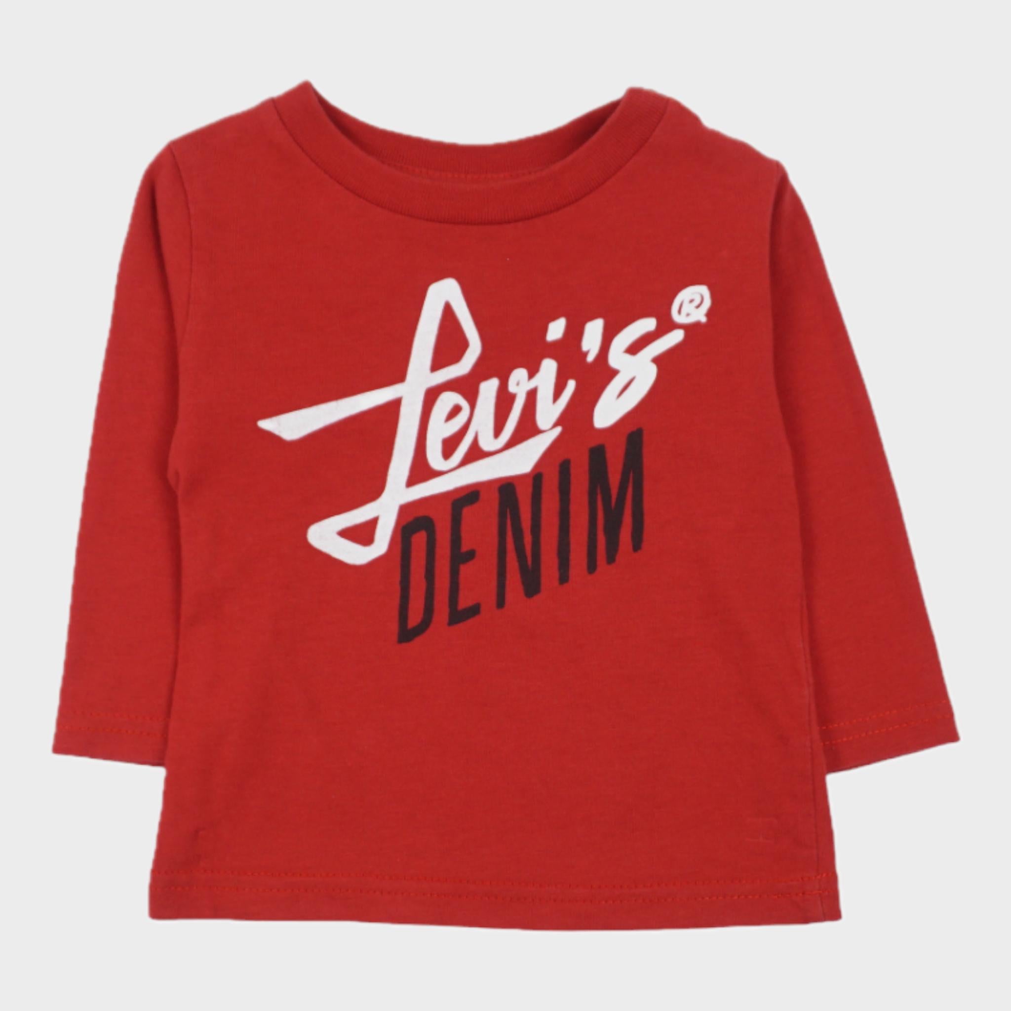 T-shirt Rouge - 6 mois