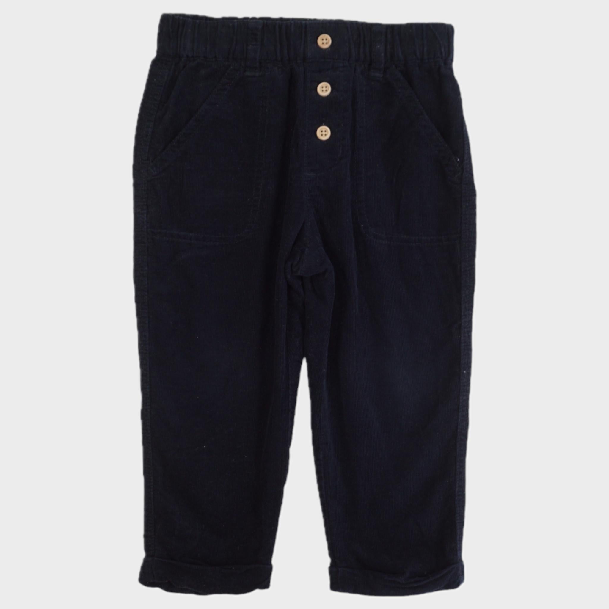 Pantalon Bleu - 12 mois
