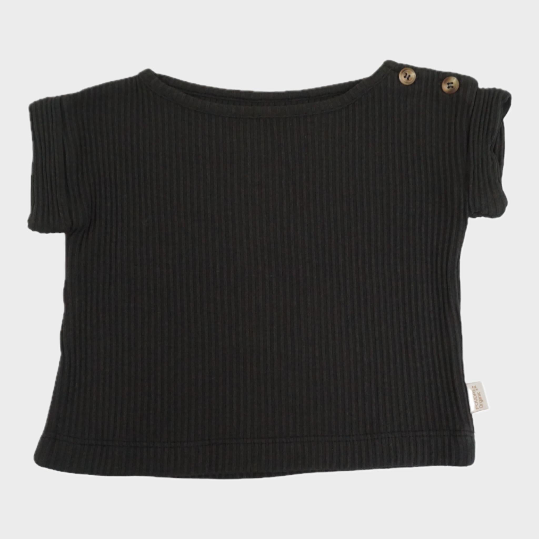 T-shirt Noir - 6 mois