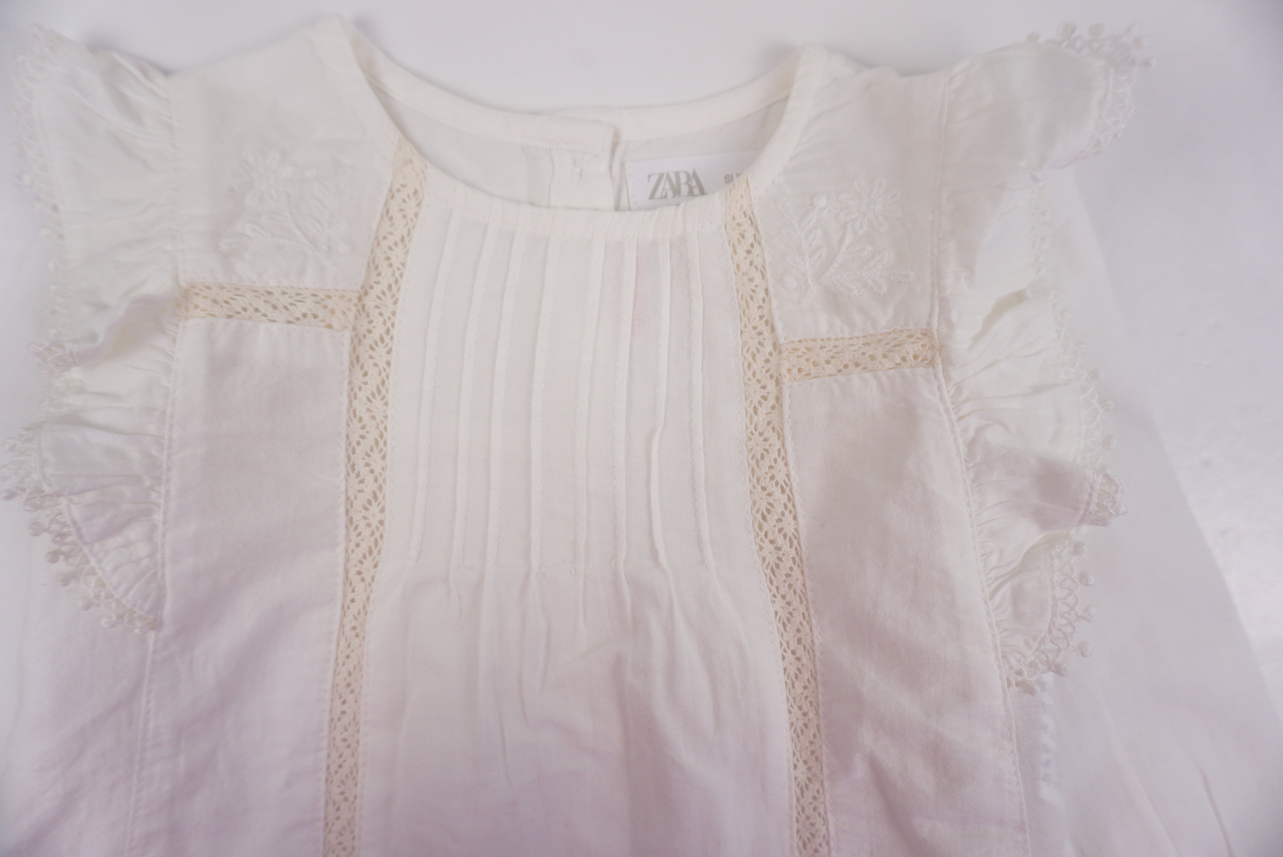 Blouse Ecru - 3/6 mois