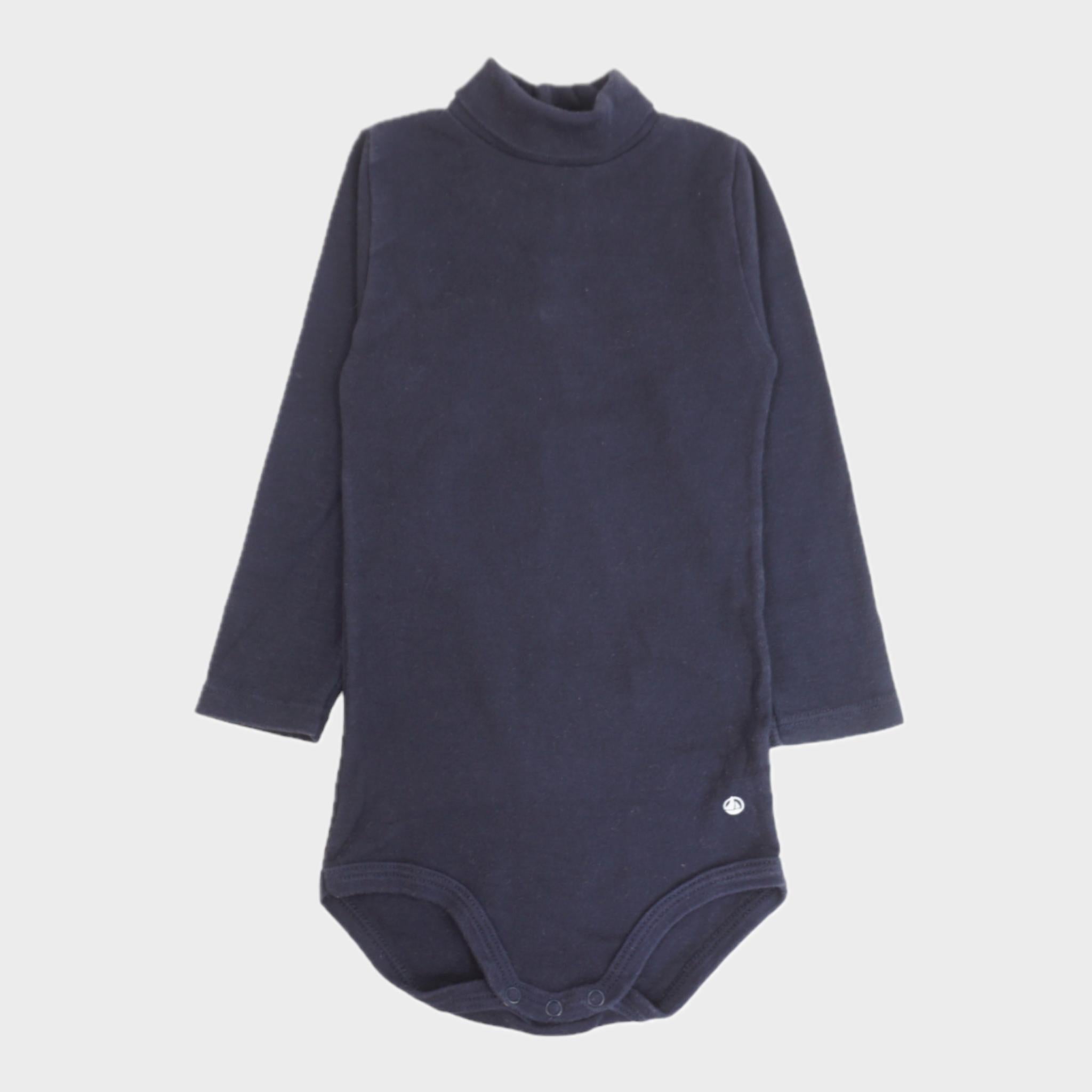 Body col roulé Bleu - 18 mois