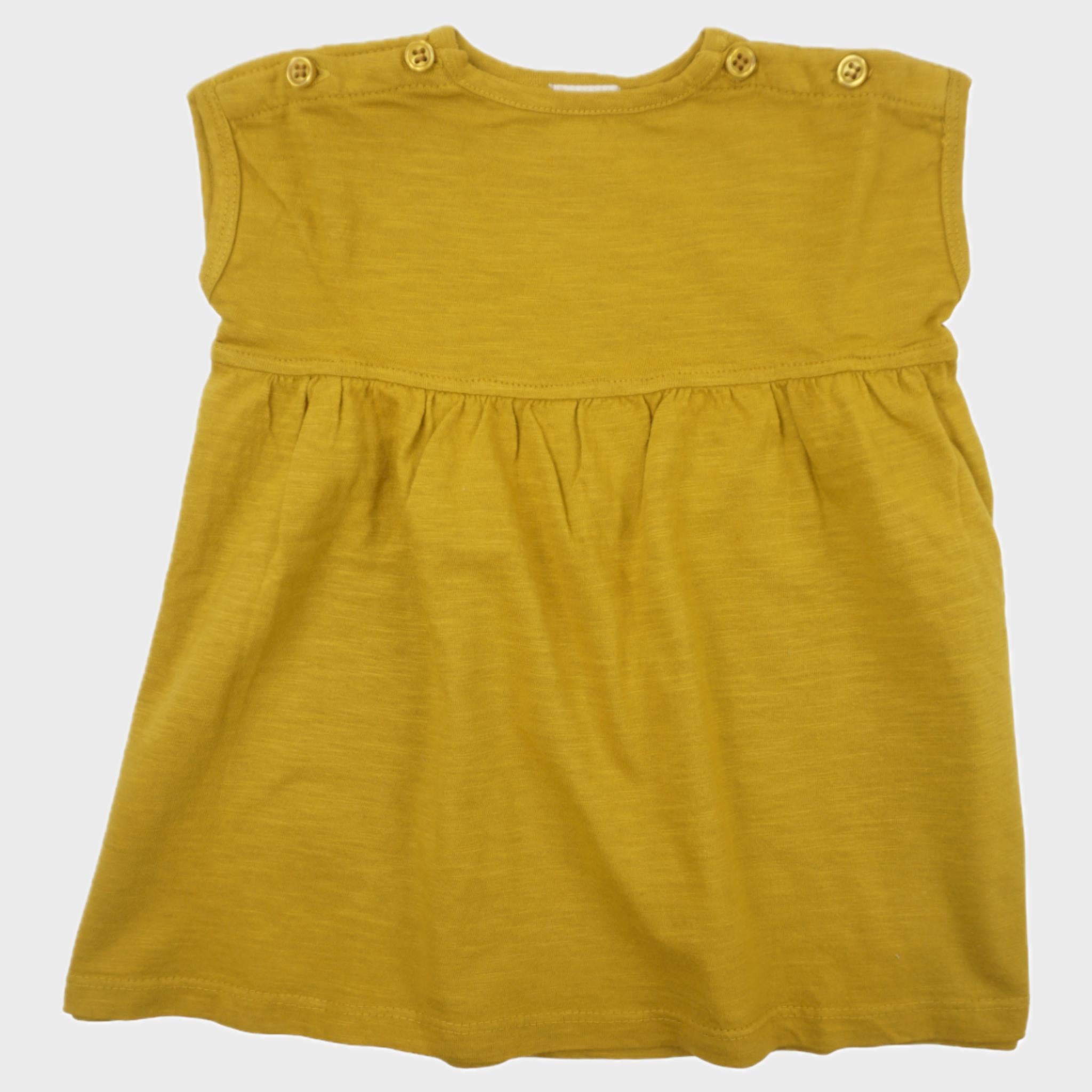 Robe Jaune - 6 mois