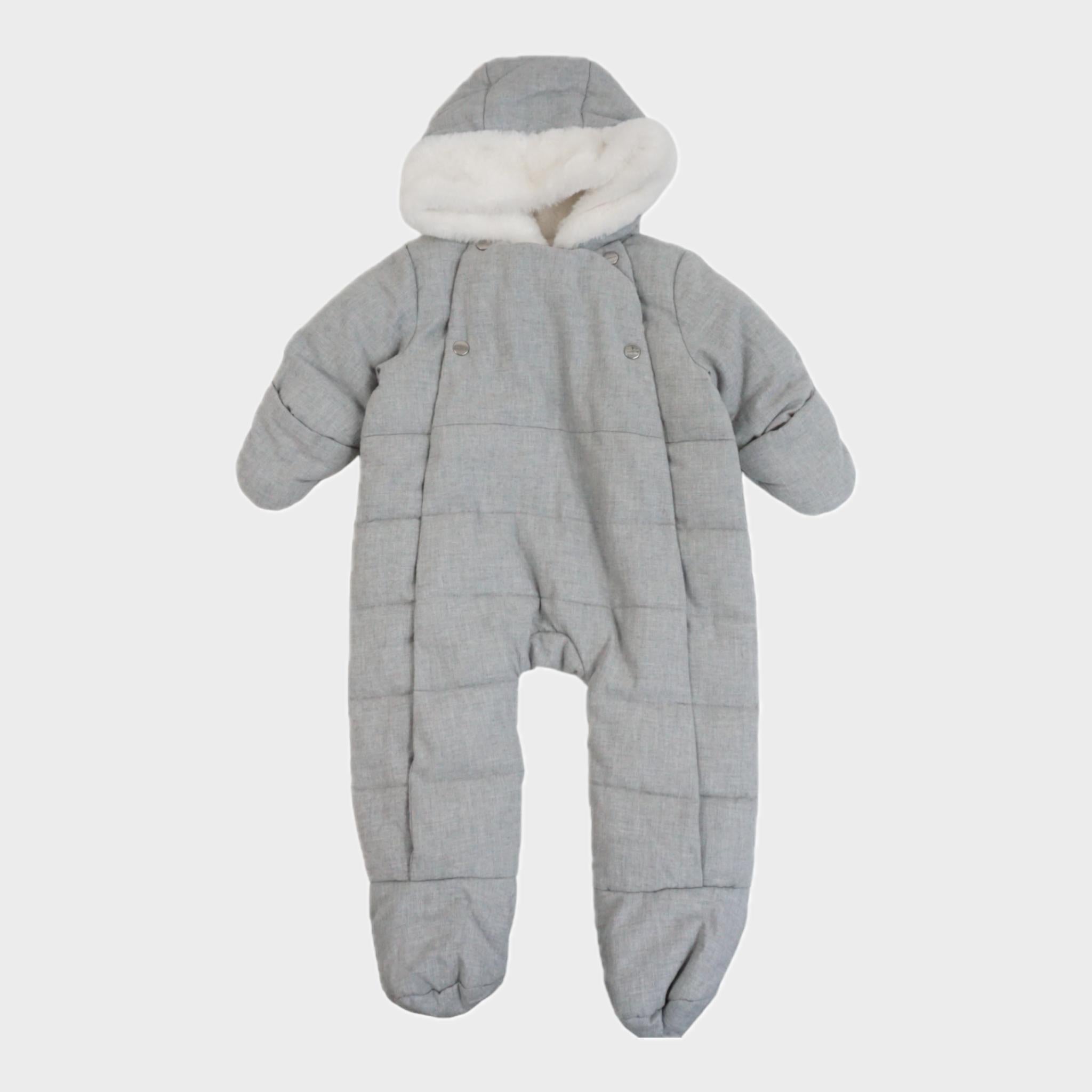 Combi pilote Gris - 12 mois