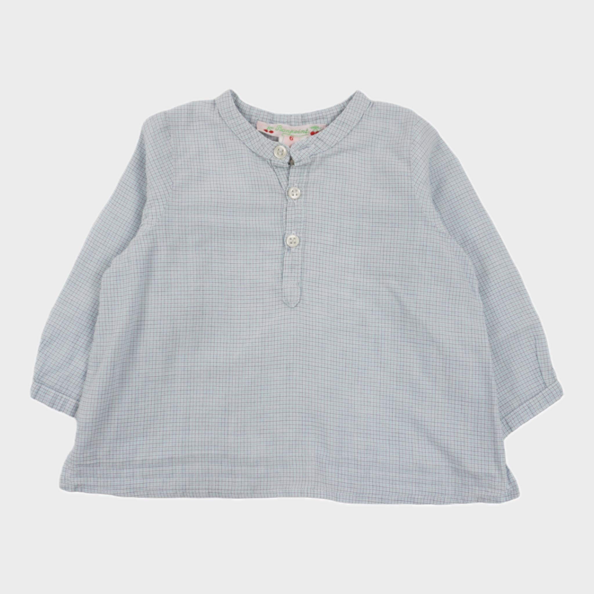 Blouse Bleu - 6 mois