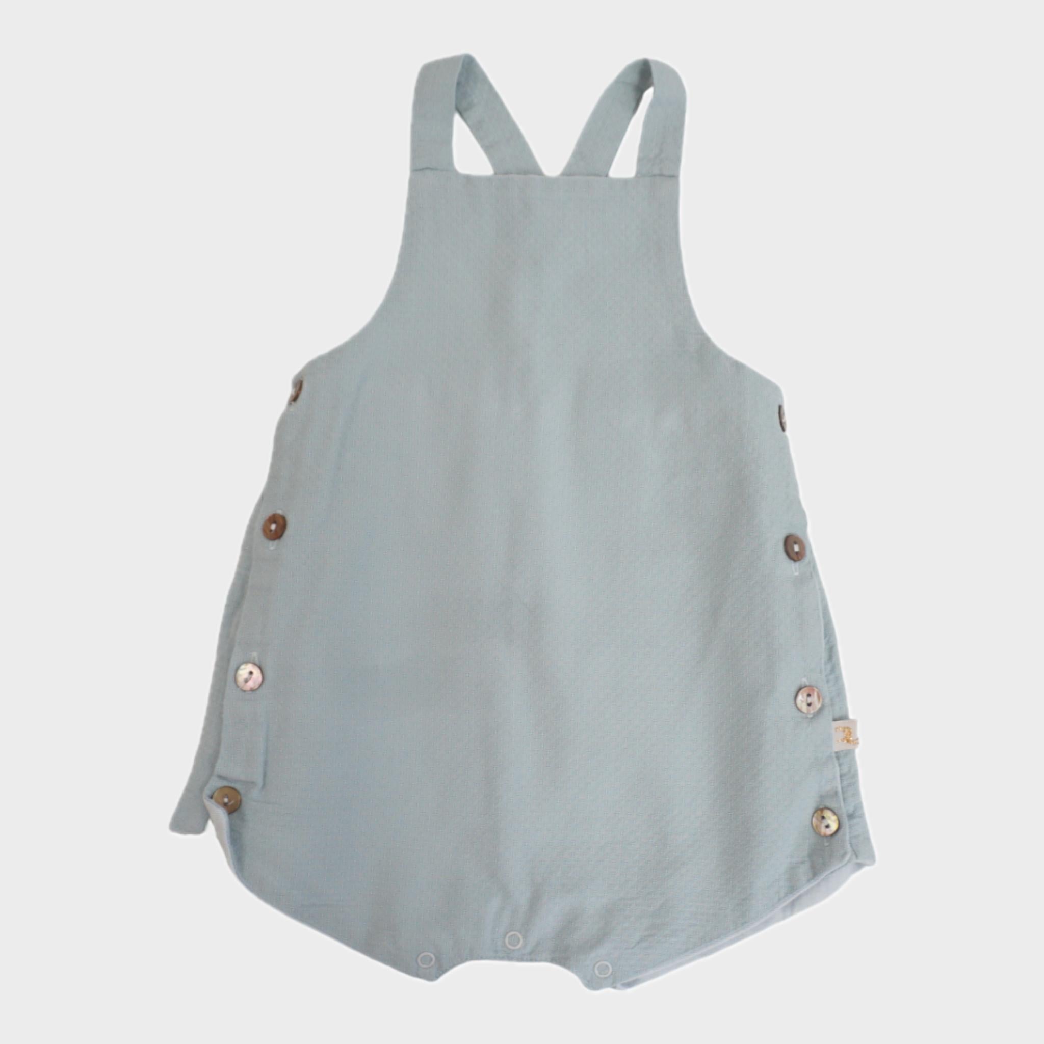 Barboteuse Bleu - 3 mois