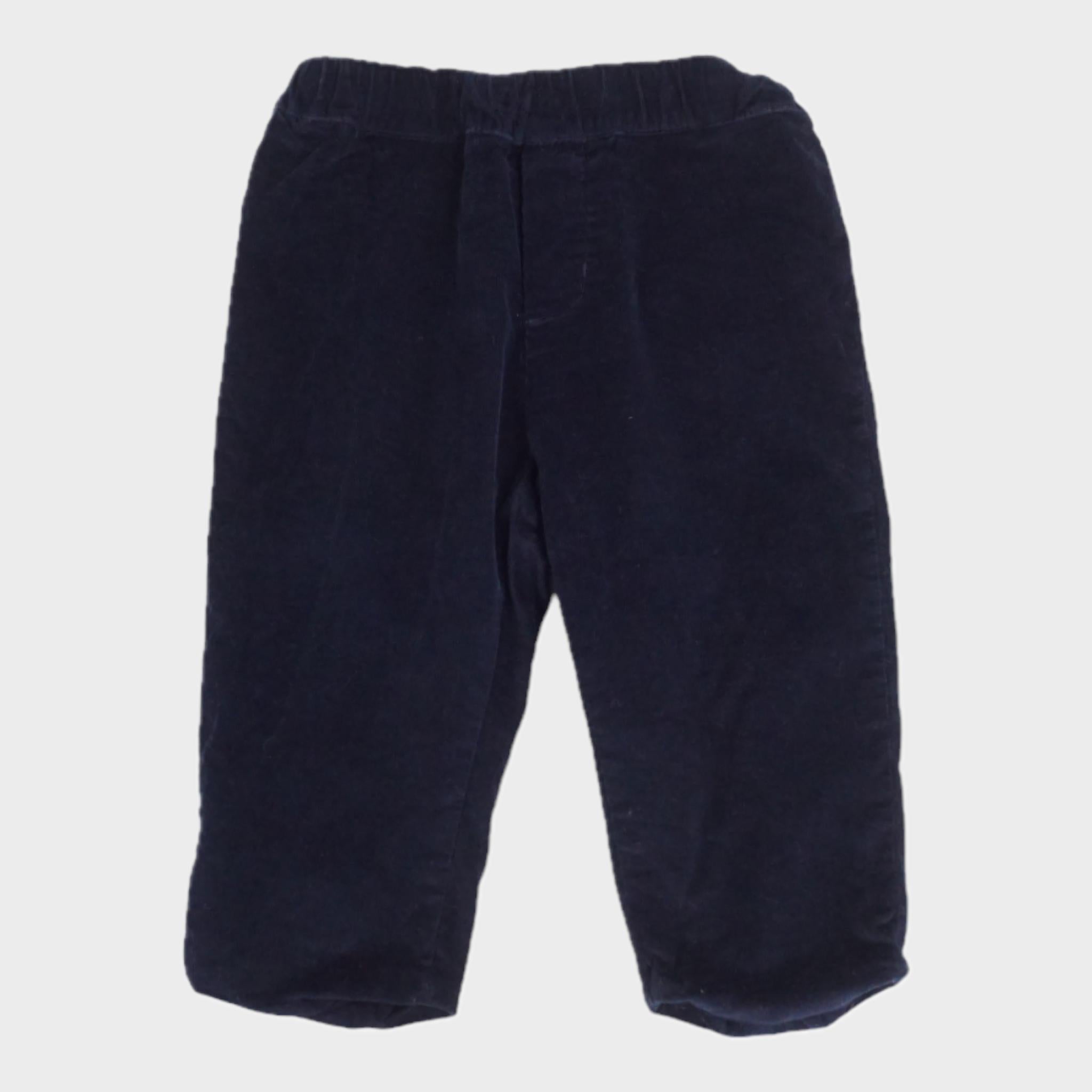 Pantalon Bleu - 12 mois