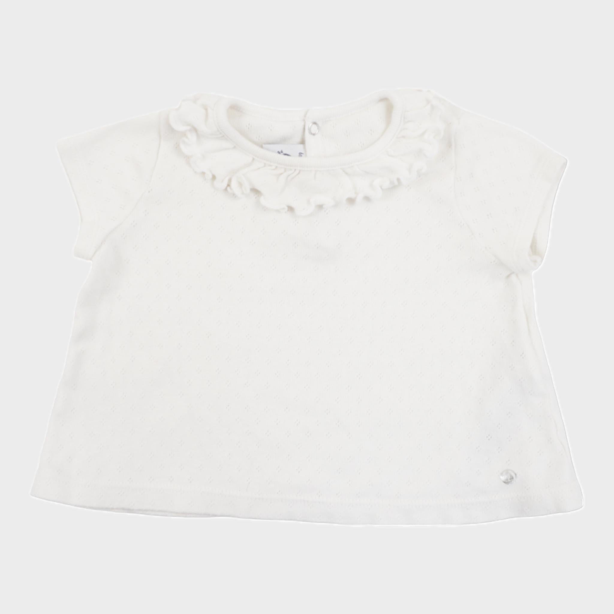 T-shirt Ecru - 6 mois