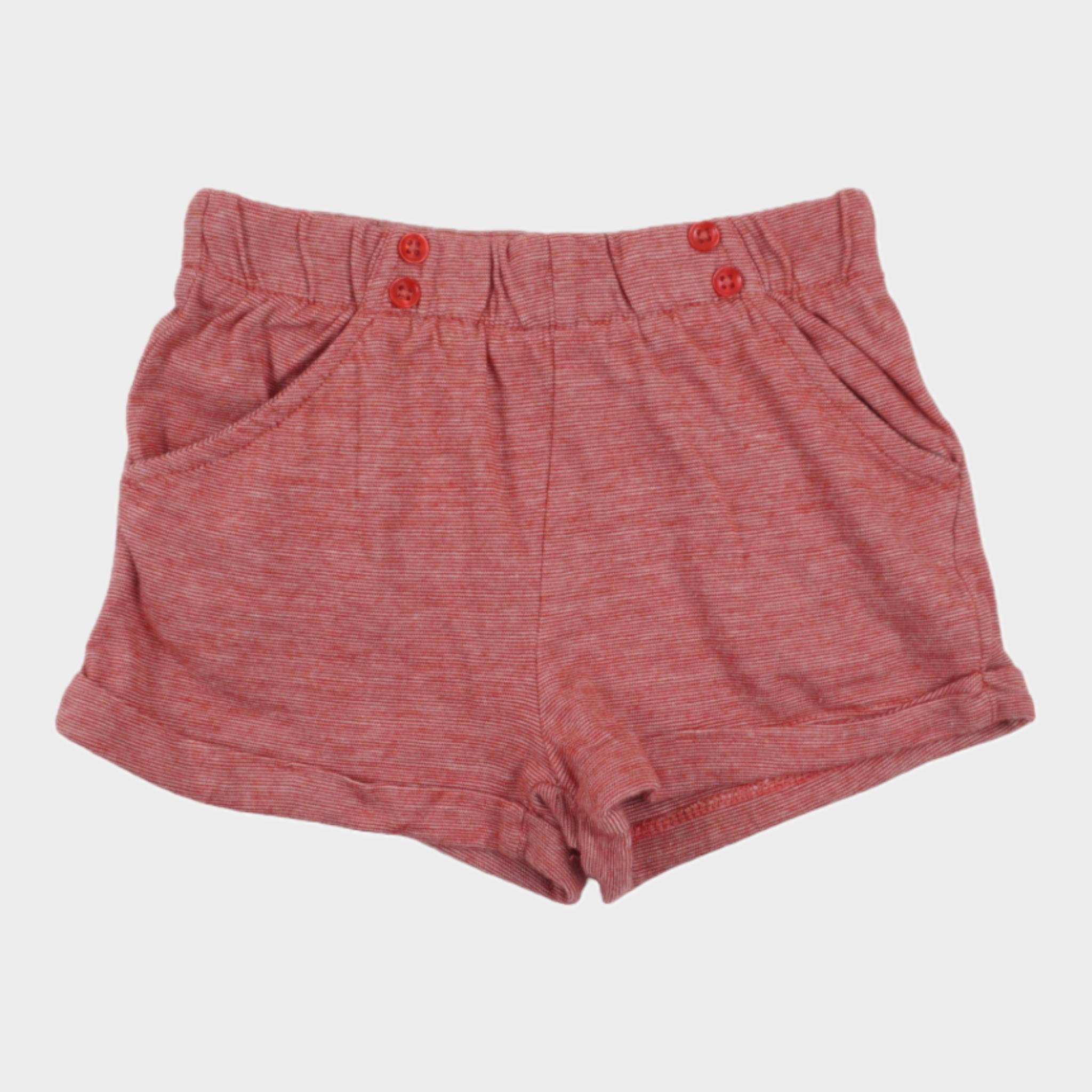 Short Rouge - 12 mois