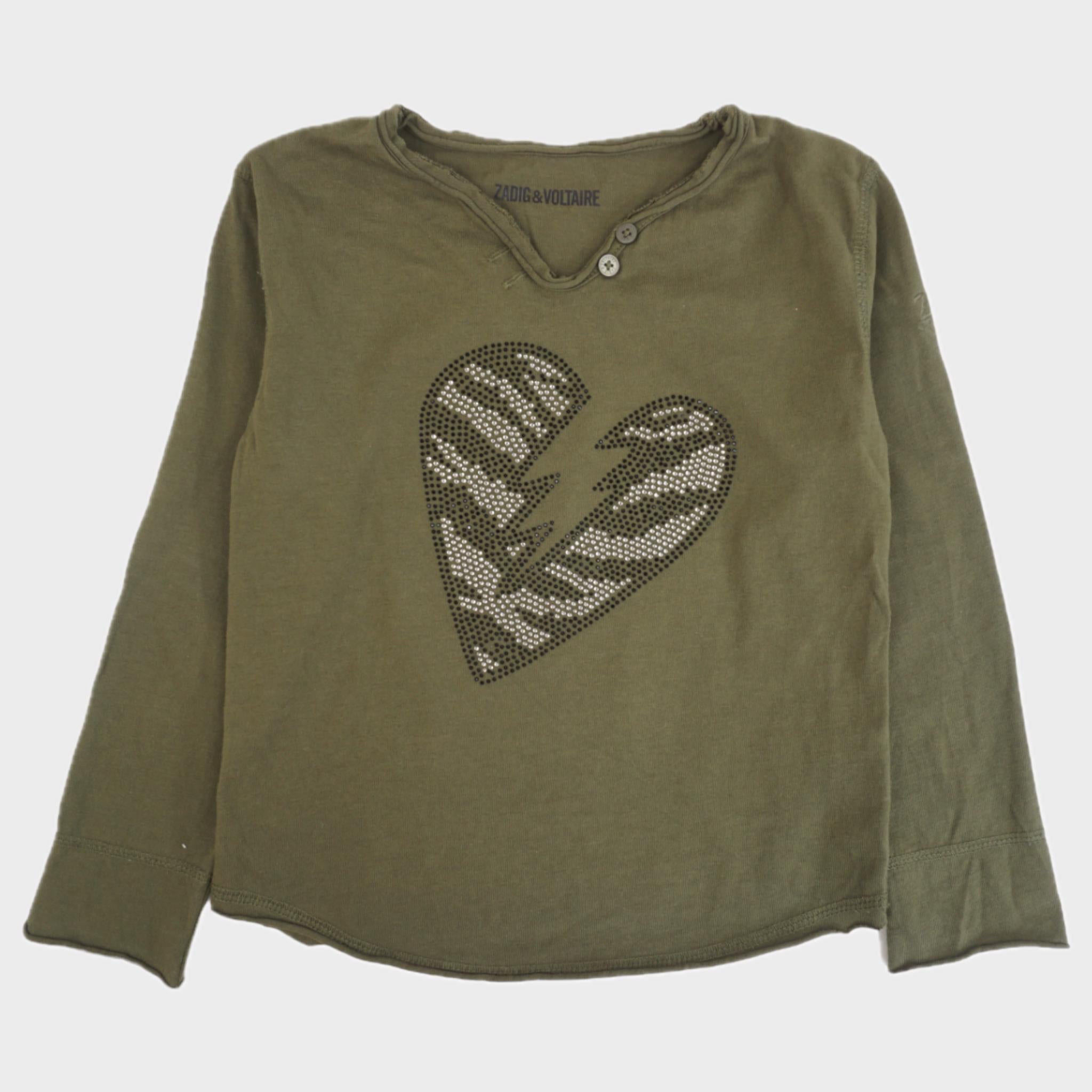 T-shirt Kaki - 4 ans