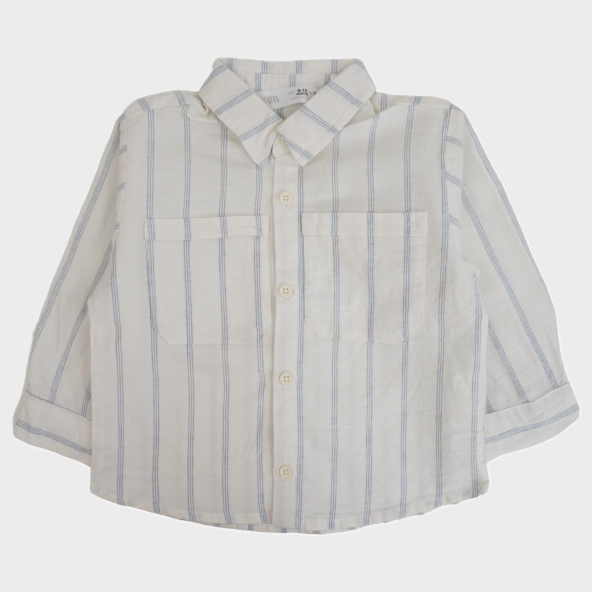 Chemise Ecru - 9/12 mois