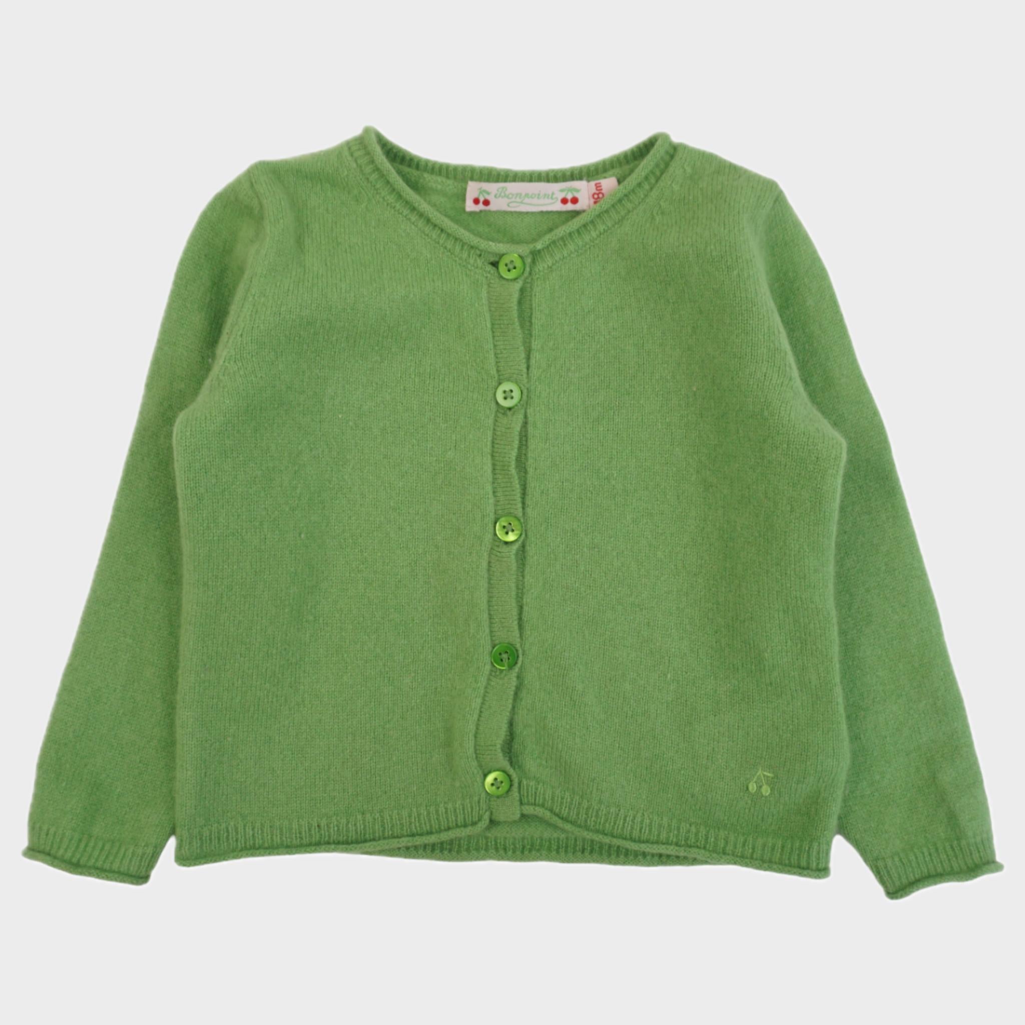 Gilet Vert - 9/12 mois