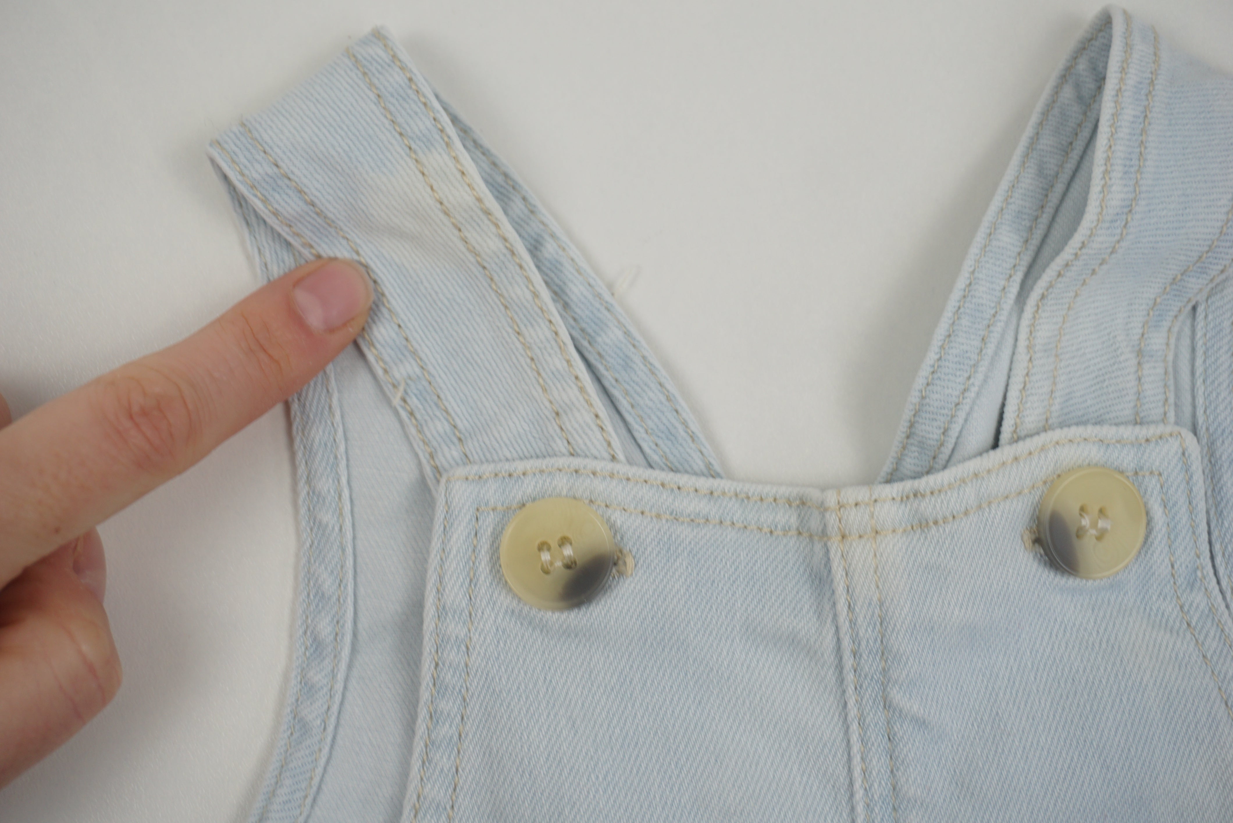 Salopette Bleu - 6 mois