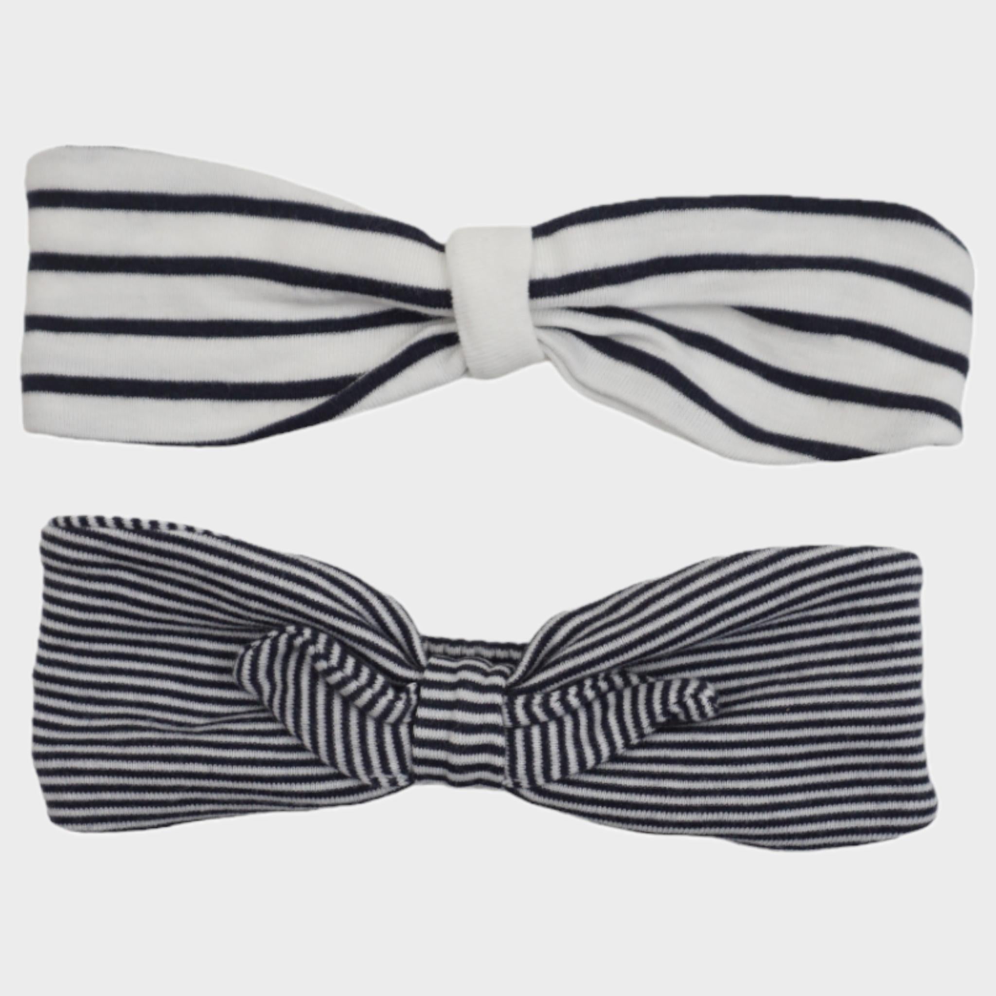 Lot de 2 bandeaux Bleu - 6/12 mois