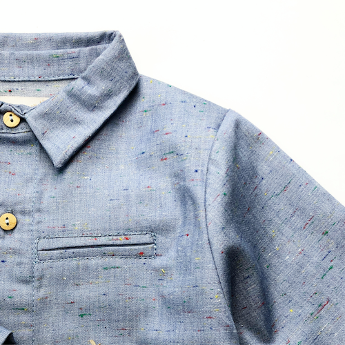 Chemise Bleu - 10 ans (neuf)