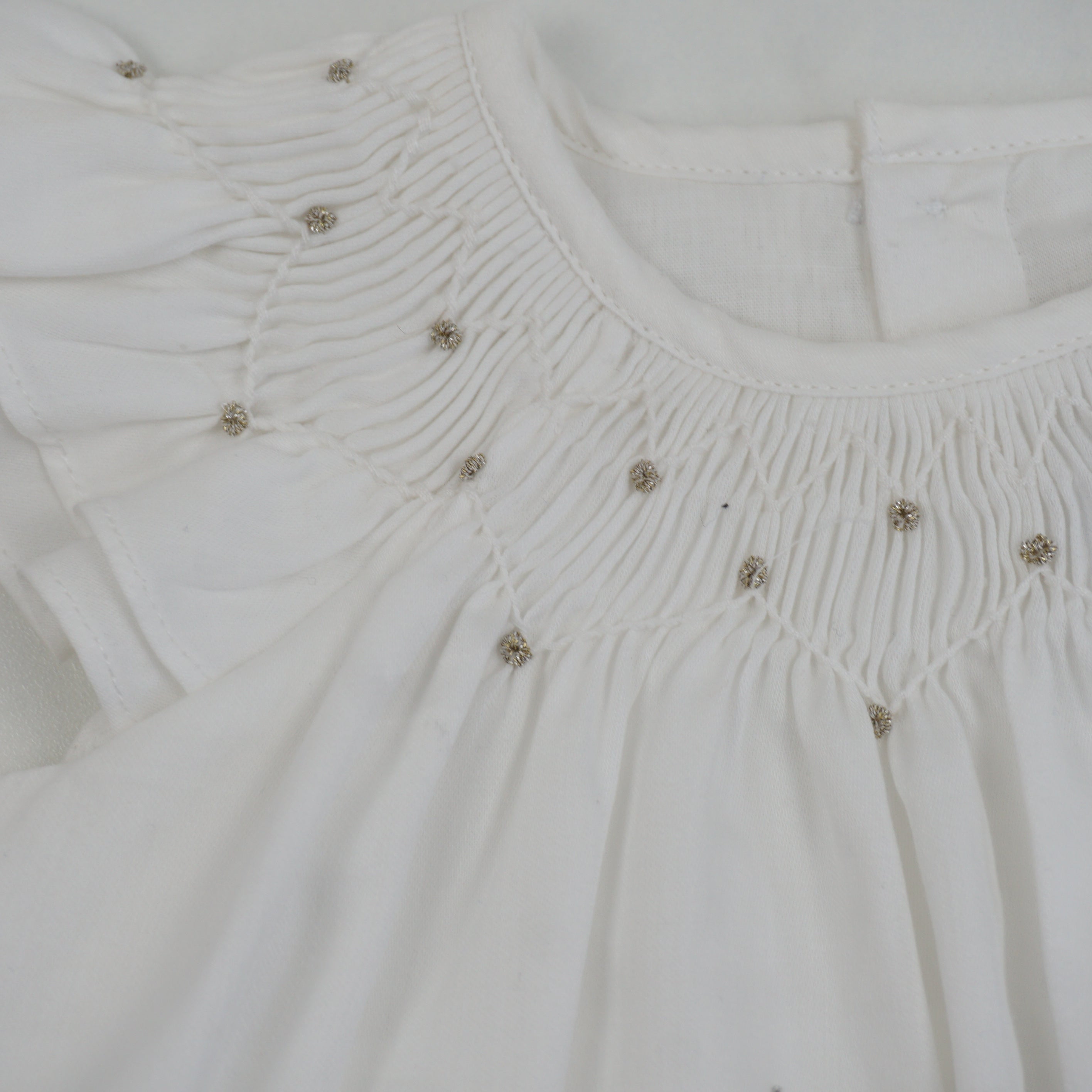 Robe Blanc - 12 mois