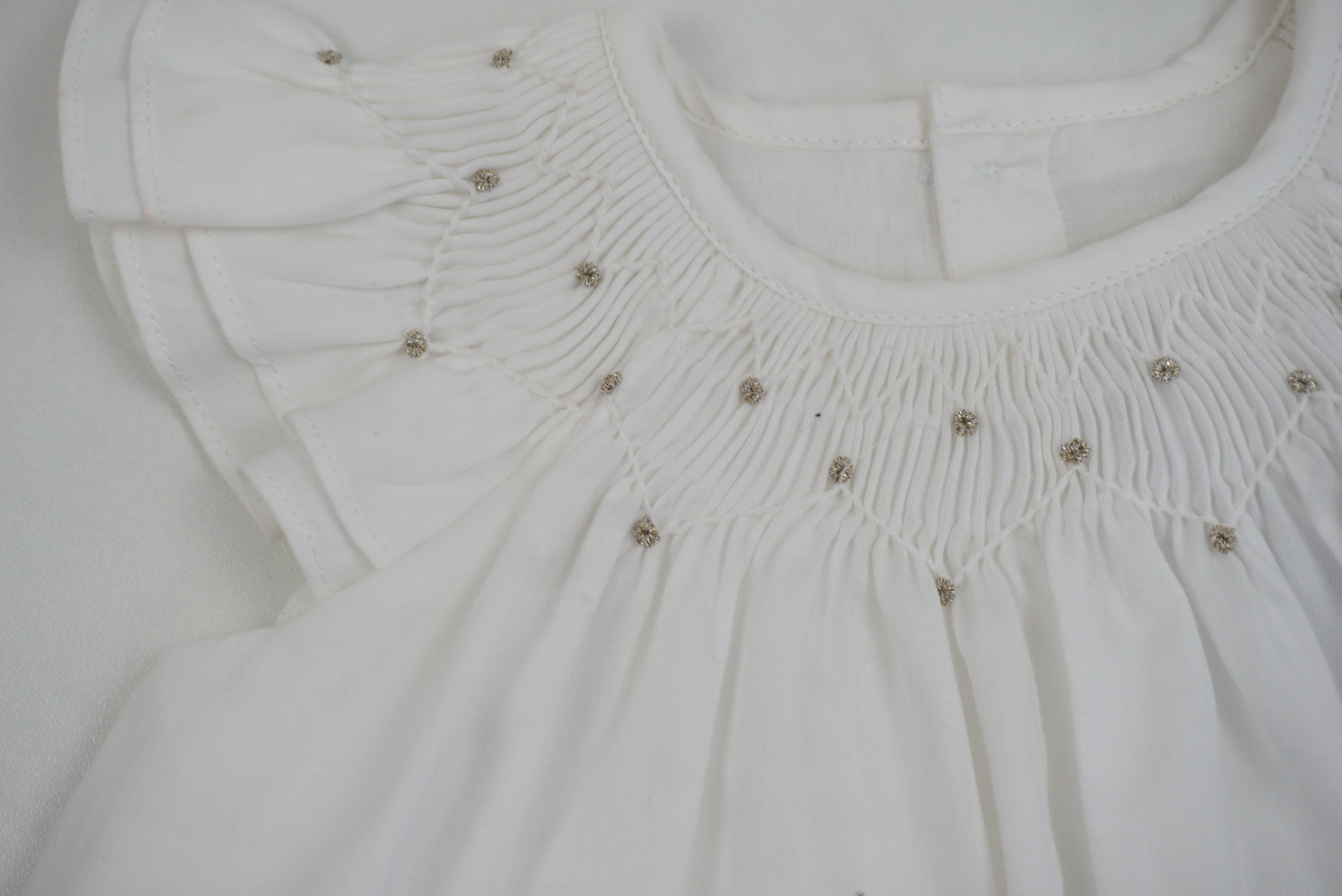 Robe Blanc - 12 mois