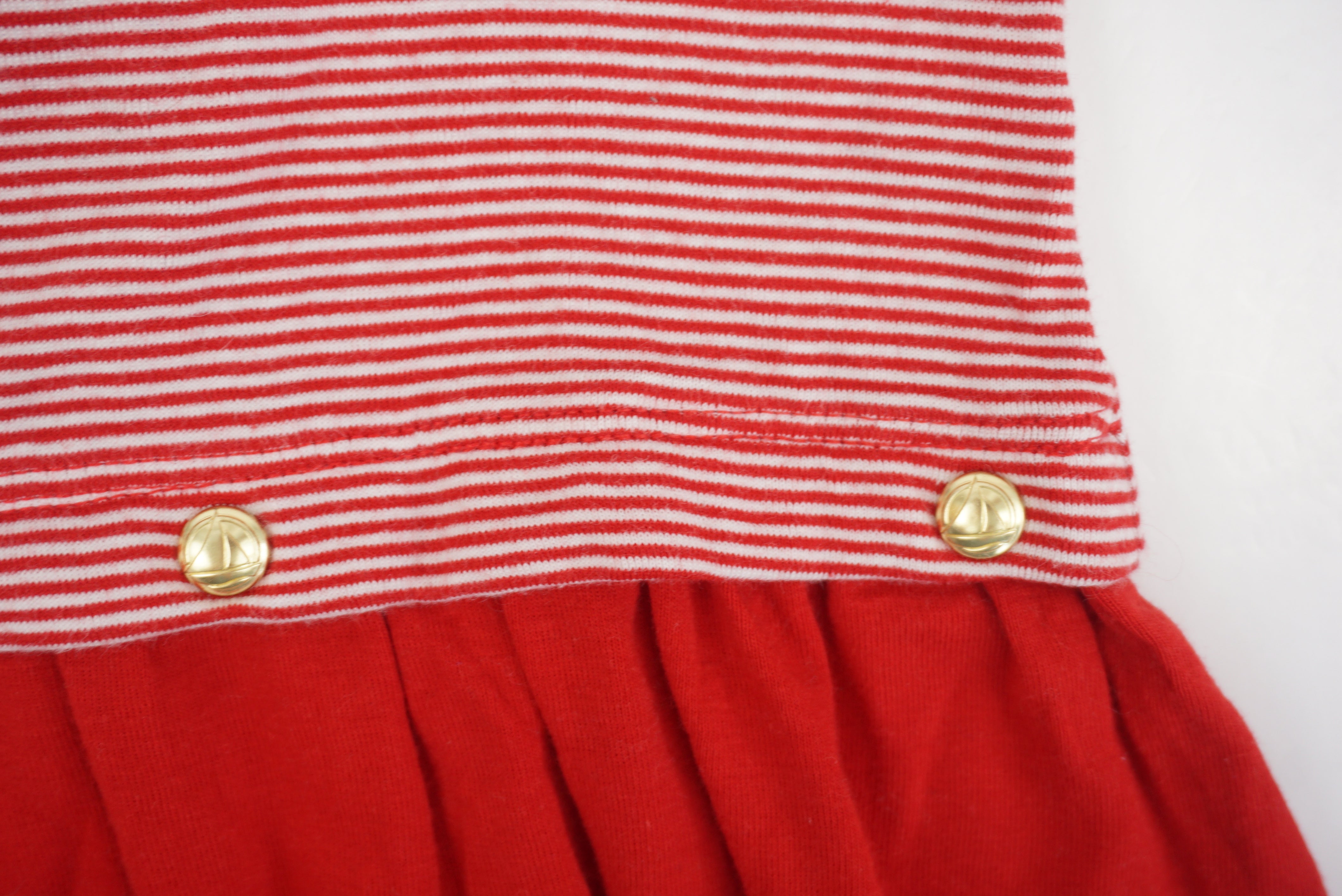 Robe Rouge - 6 mois