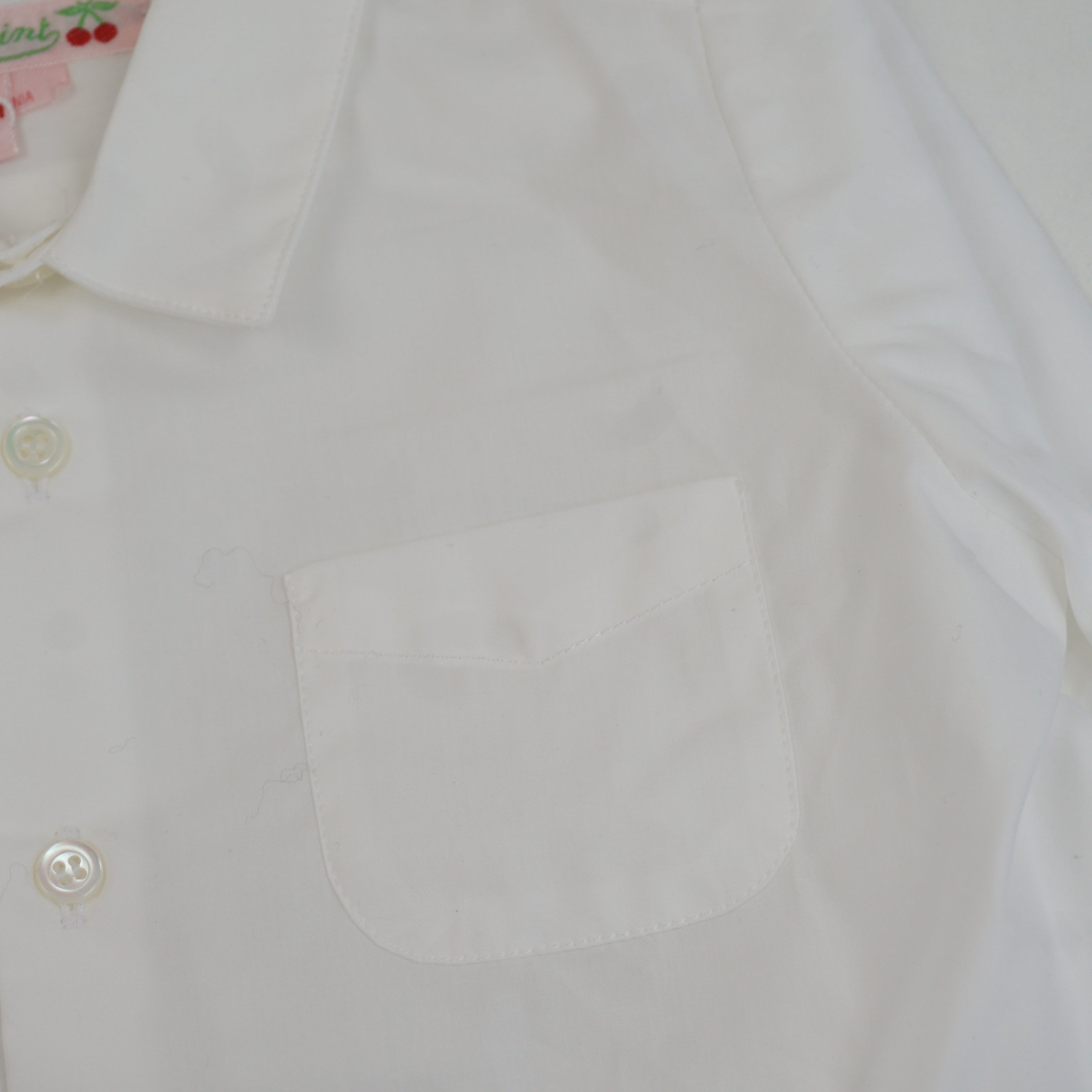 Chemise Blanc - 12 mois