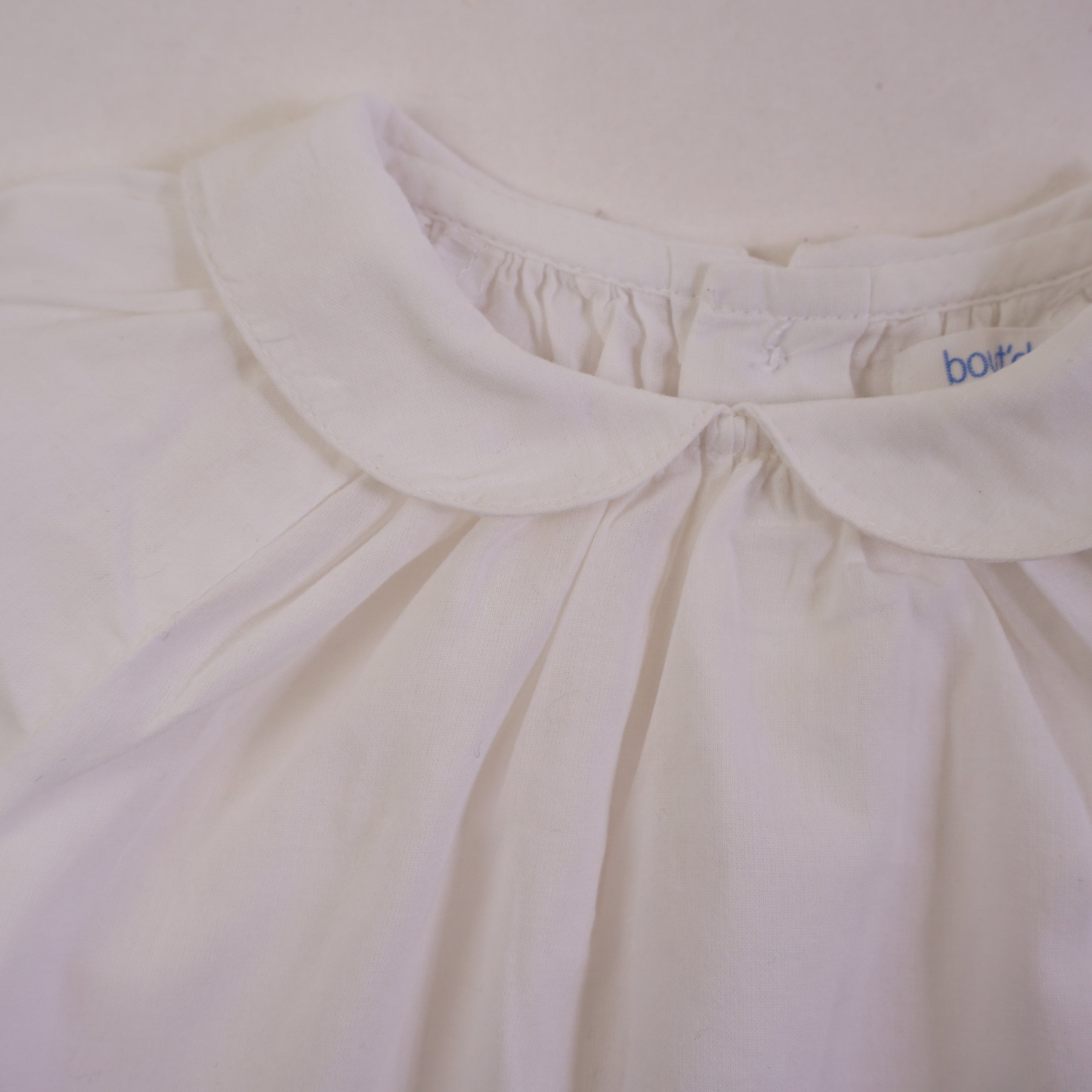 Blouse Blanc - 6 mois