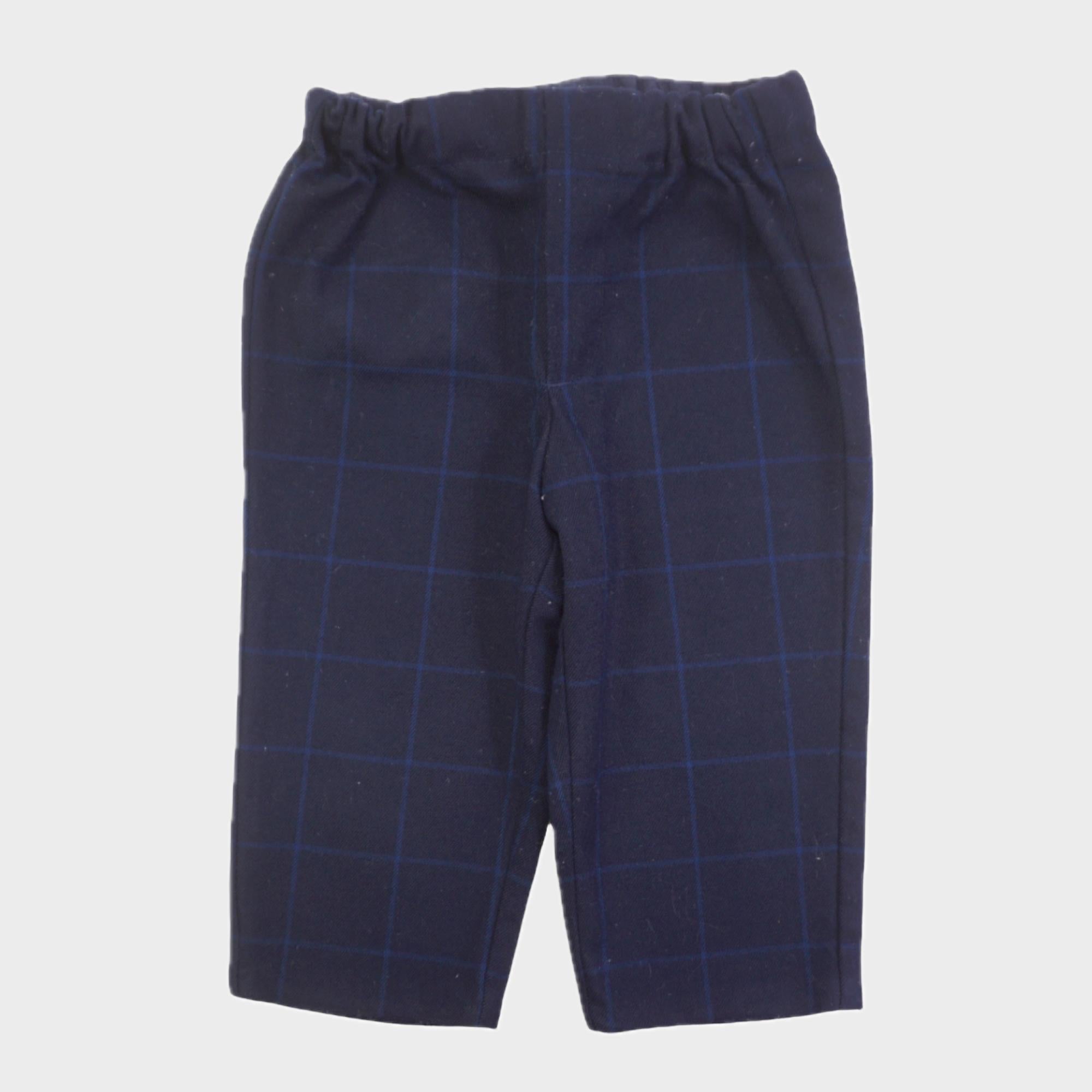 Pantalon Bleu - 12 mois