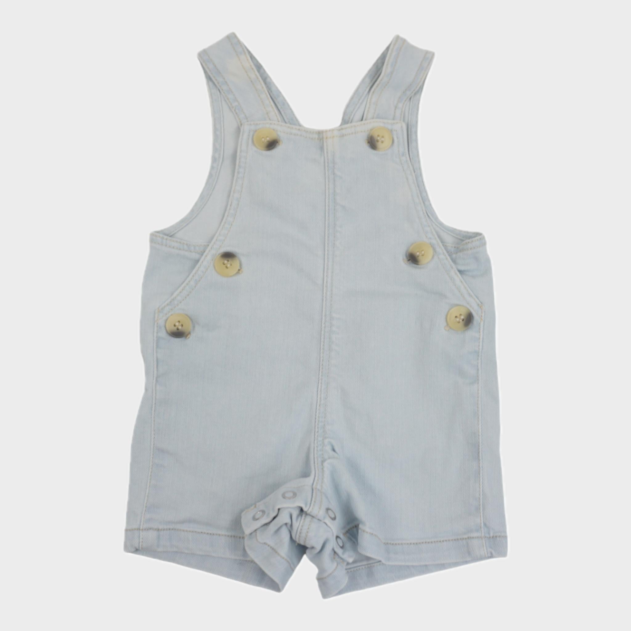 Salopette Bleu - 6 mois