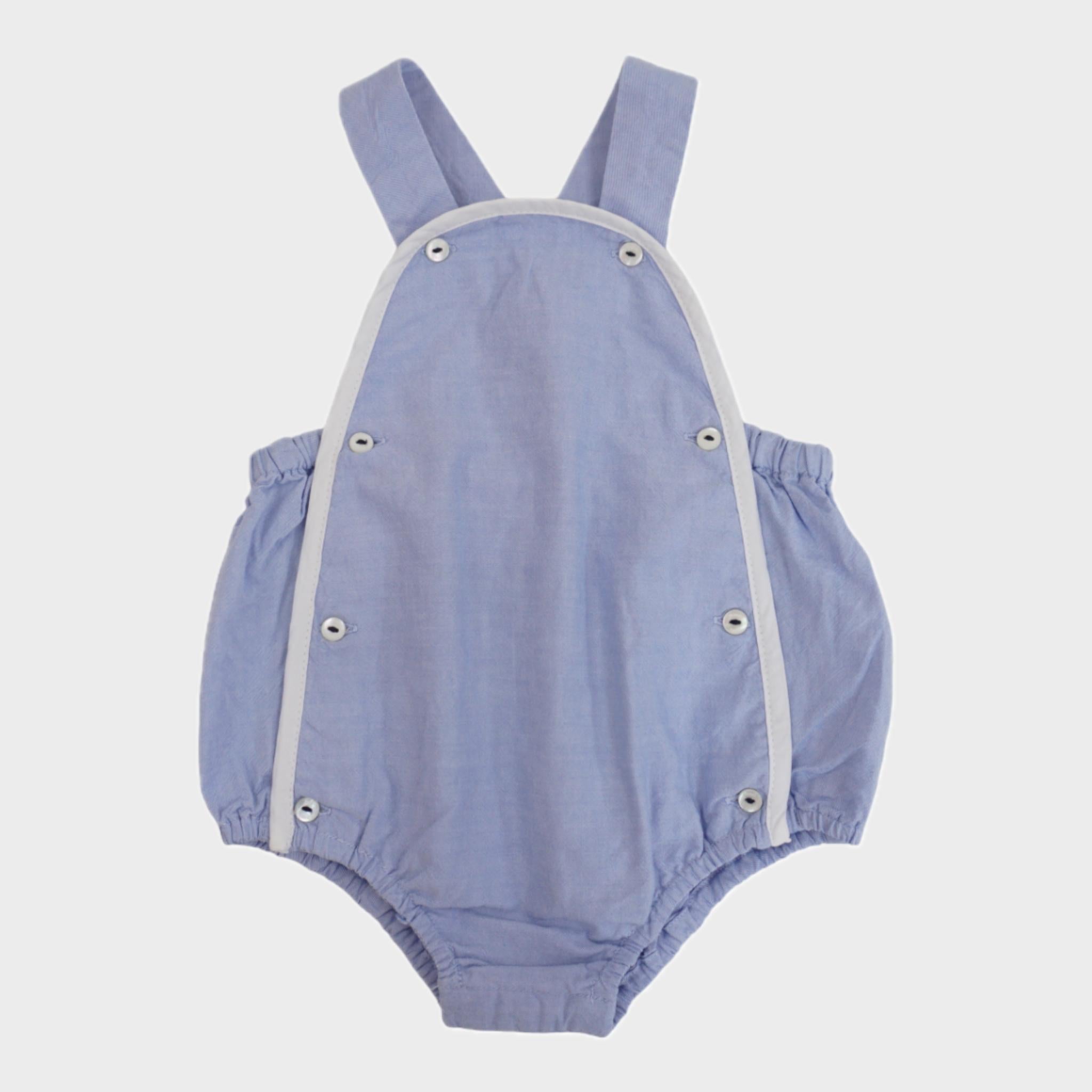 Barboteuse Bleu - 3 mois