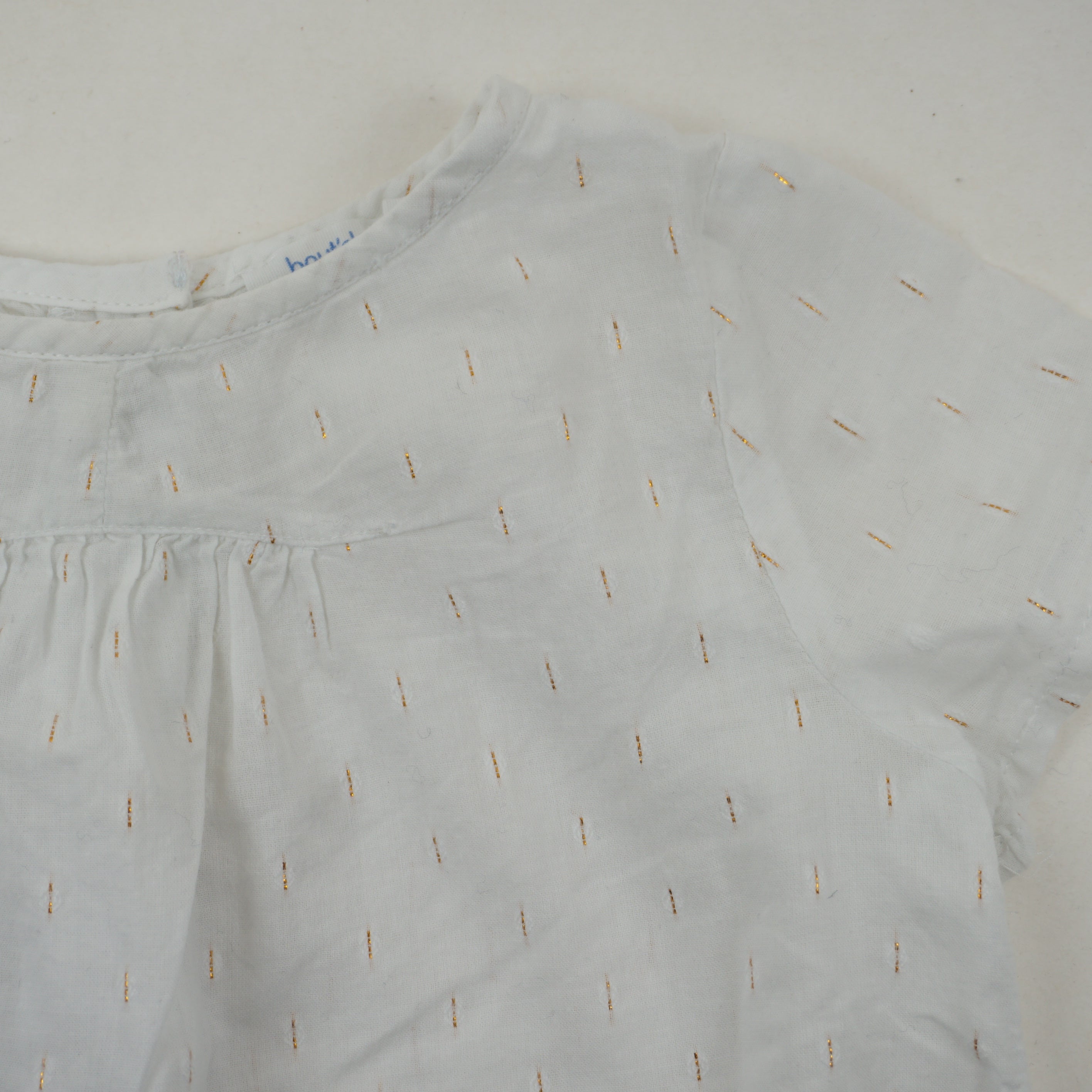 Blouse Blanc - 12 mois