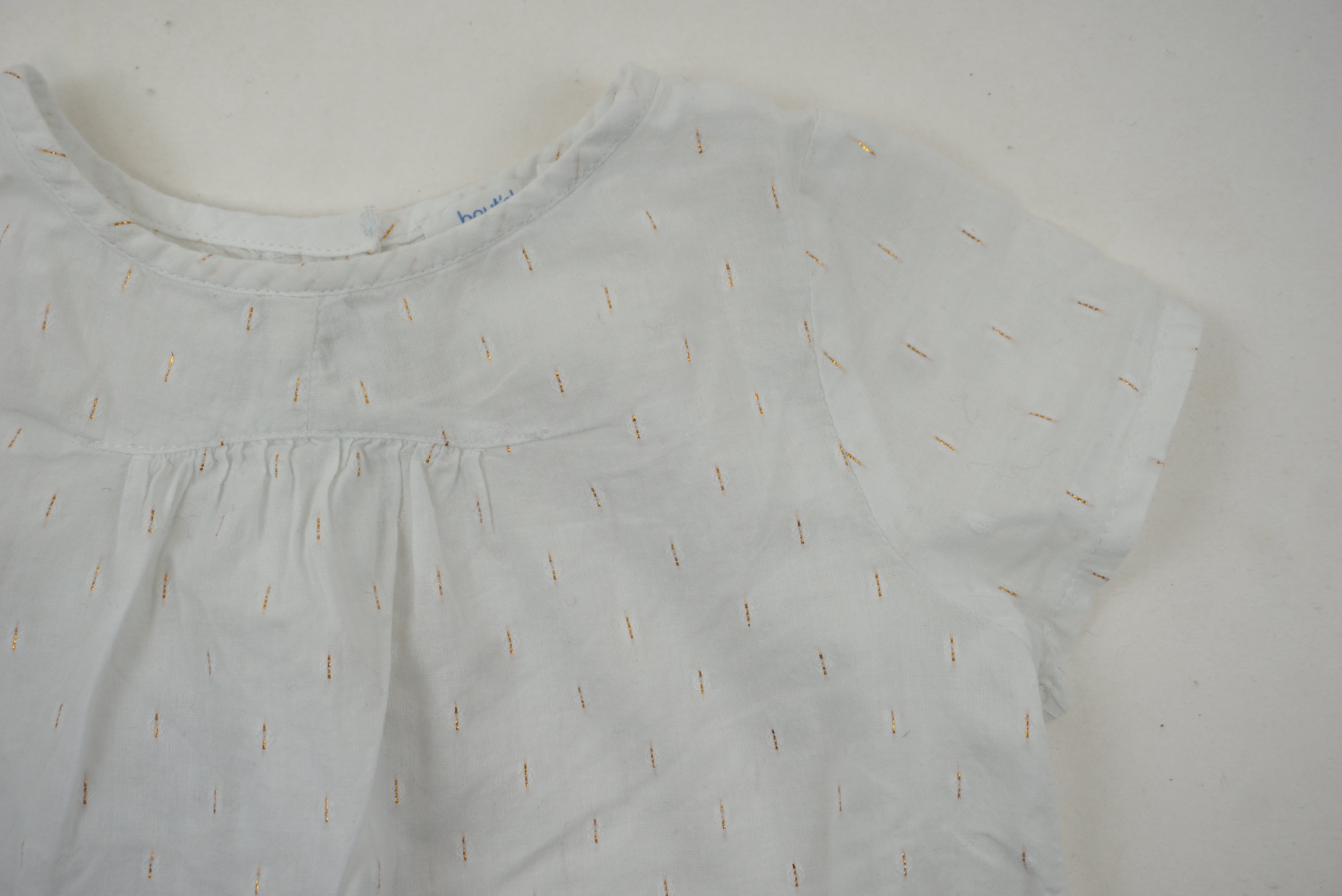 Blouse Blanc - 12 mois