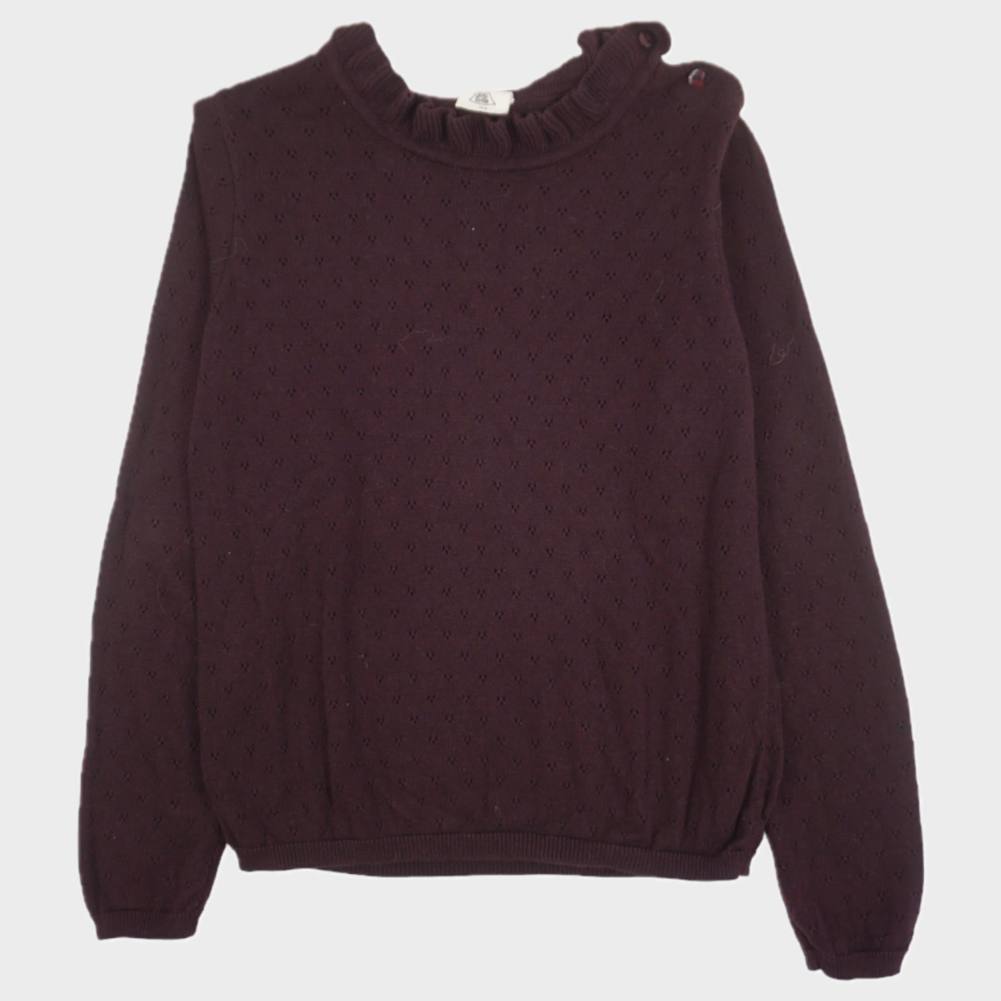 Pull Lie de vin - 10 ans