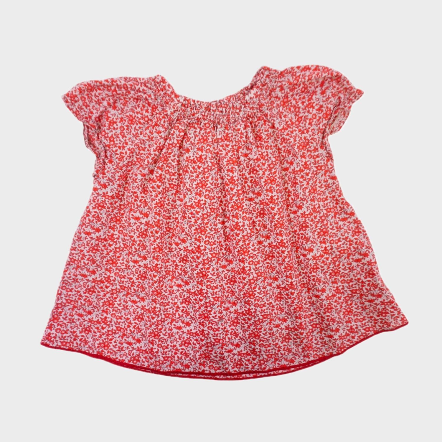 Blouse Rouge - 6 mois